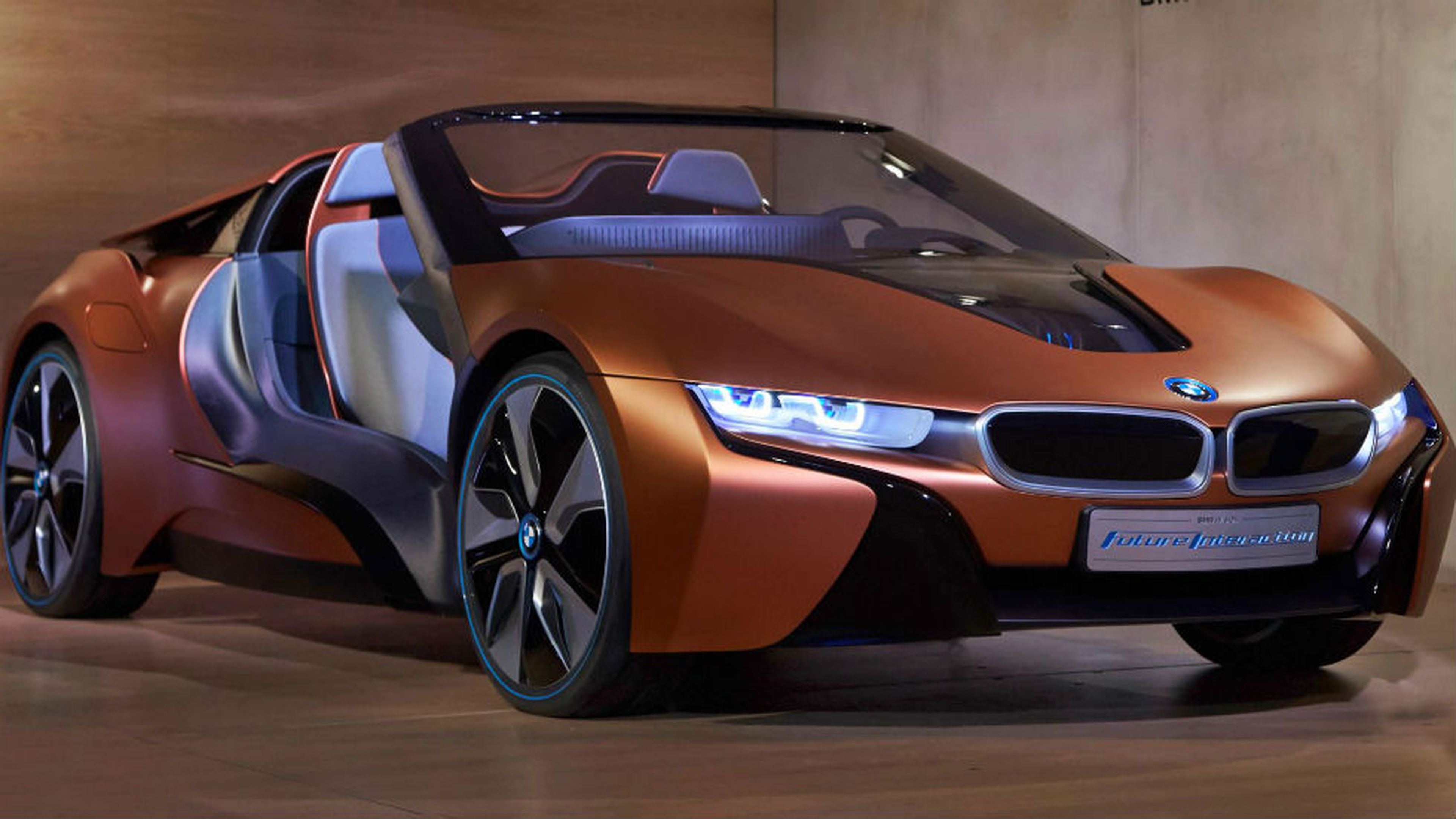 El BMW i8 Spyder Vision Future en el CES de Las Vegas