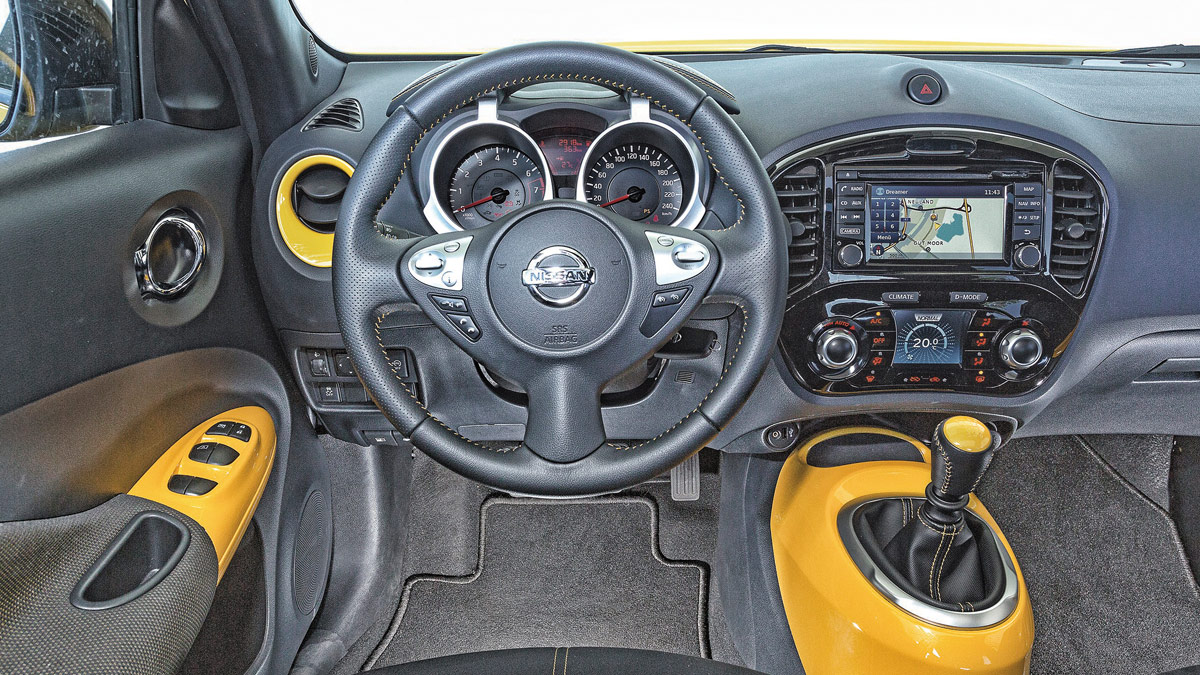 Nissan Juke interior Nissan Juke interior