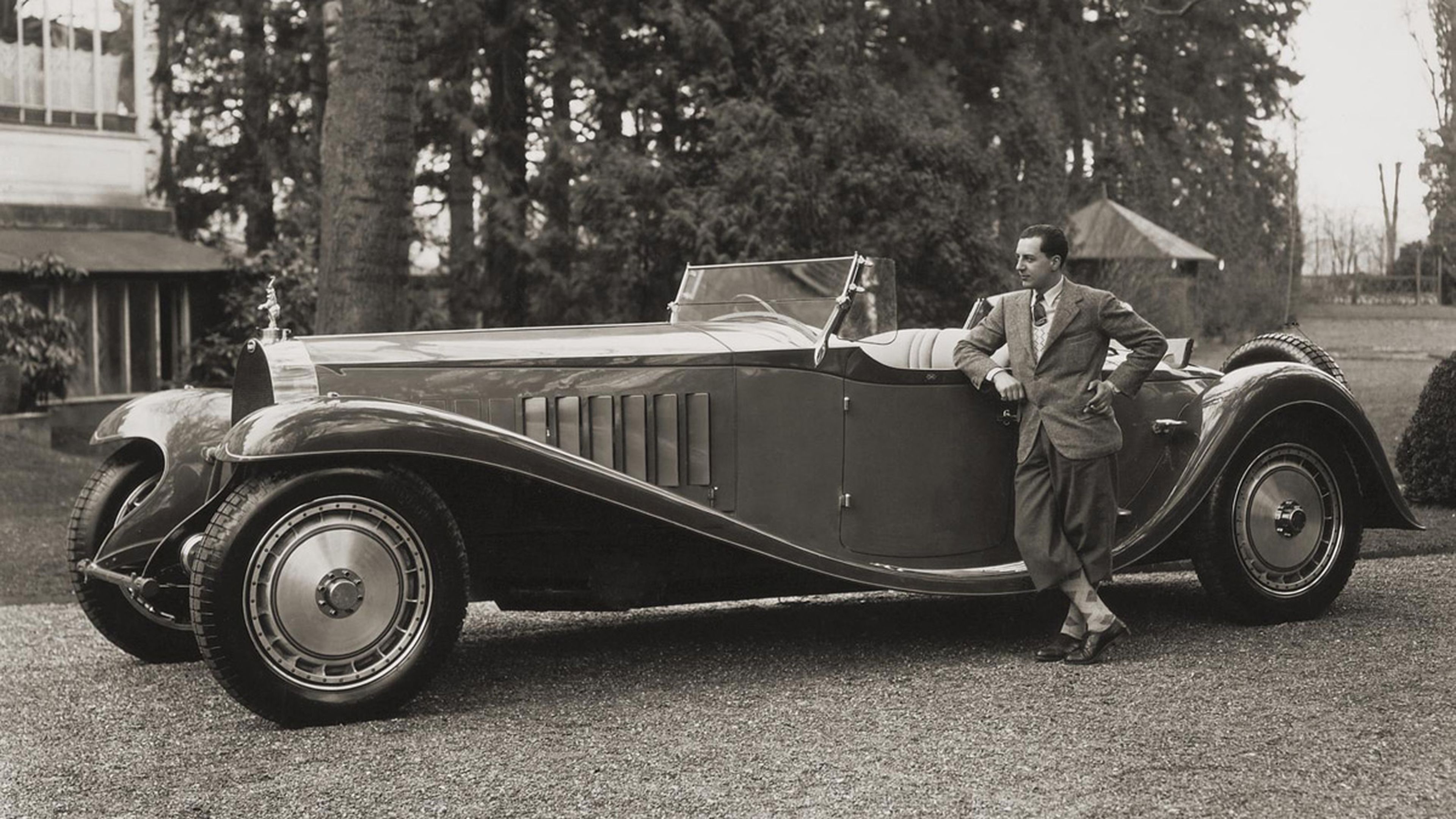 Bugatti Type 42 Royale y Ettore Bugatti.