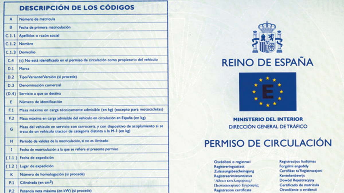 Permiso de circulación Permiso de circulación