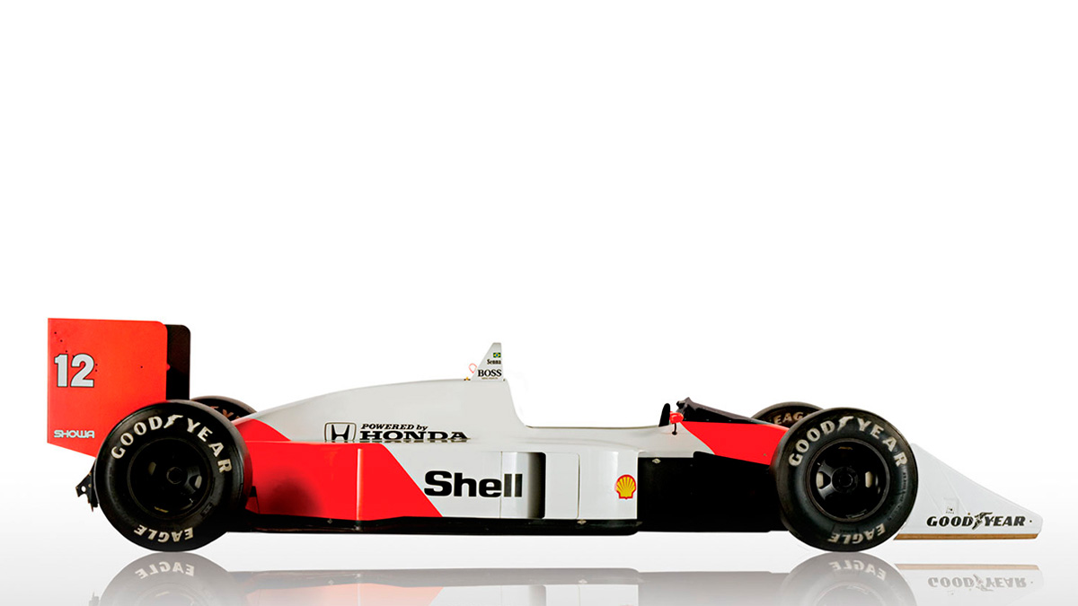 McLaren MP4/4 lateral McLaren MP4/4 lateral