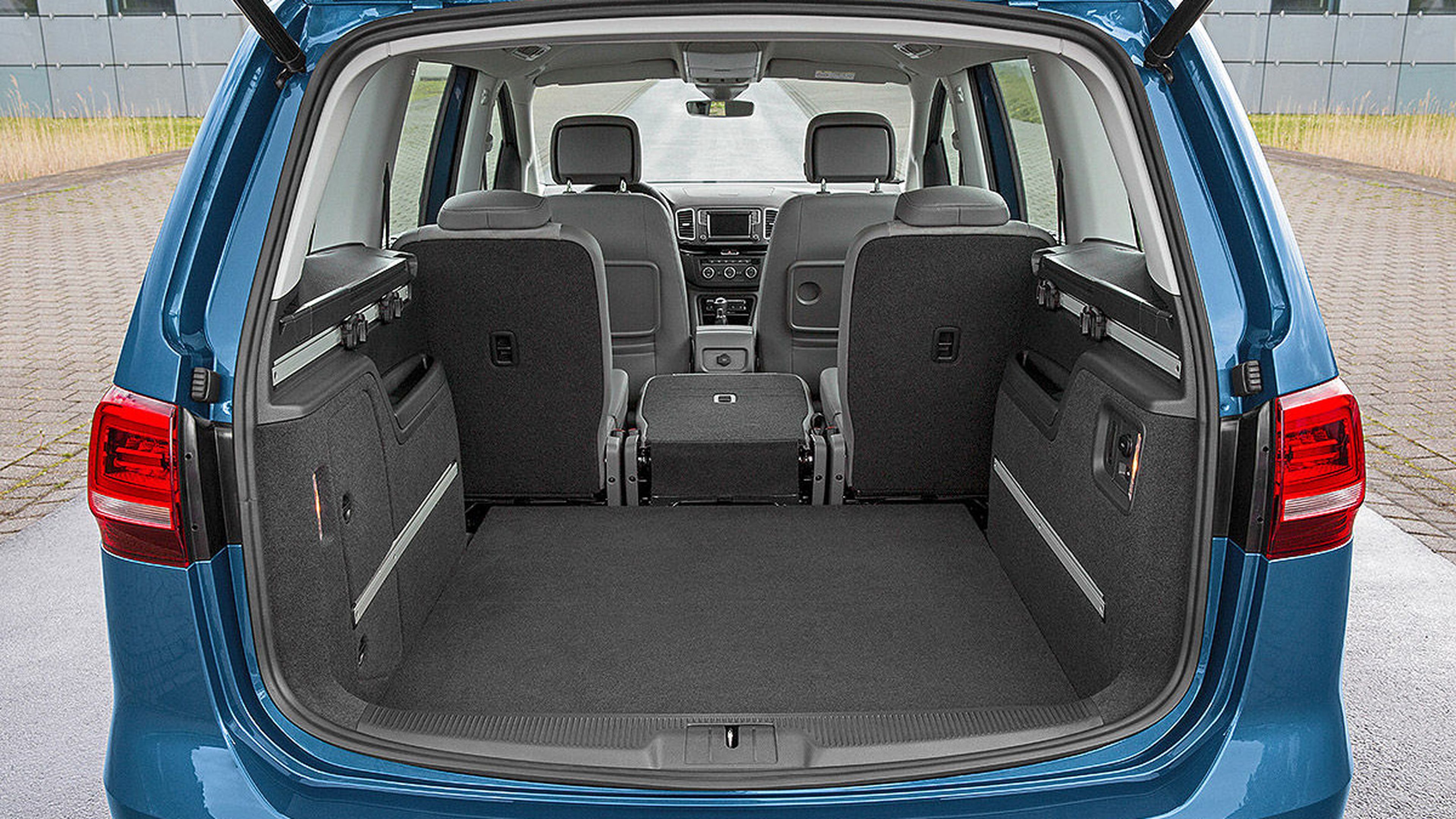 Volkswagen Sharan facelift 2015 maletero