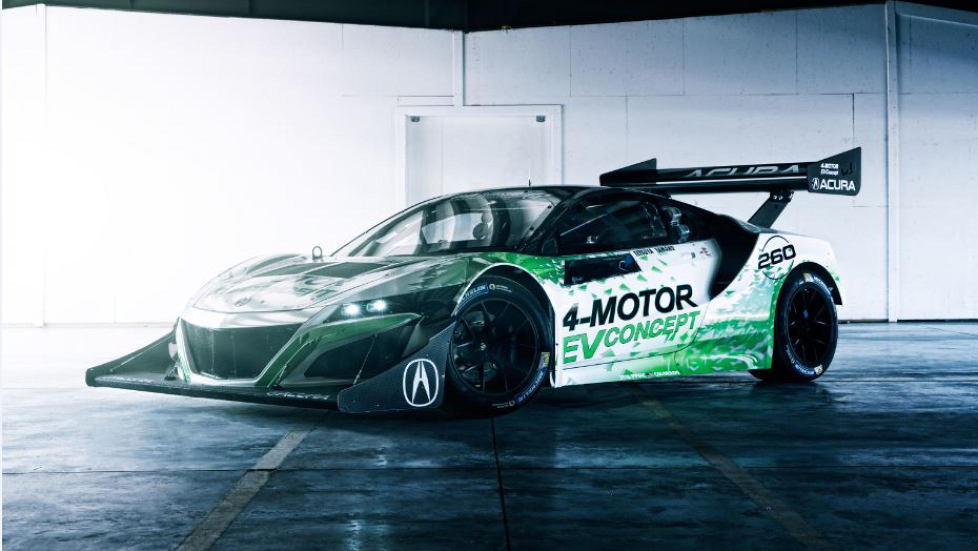 Acura NSX eléctrico para Pikes Peak 2016 Acura NSX eléctrico para Pikes Peak 2016