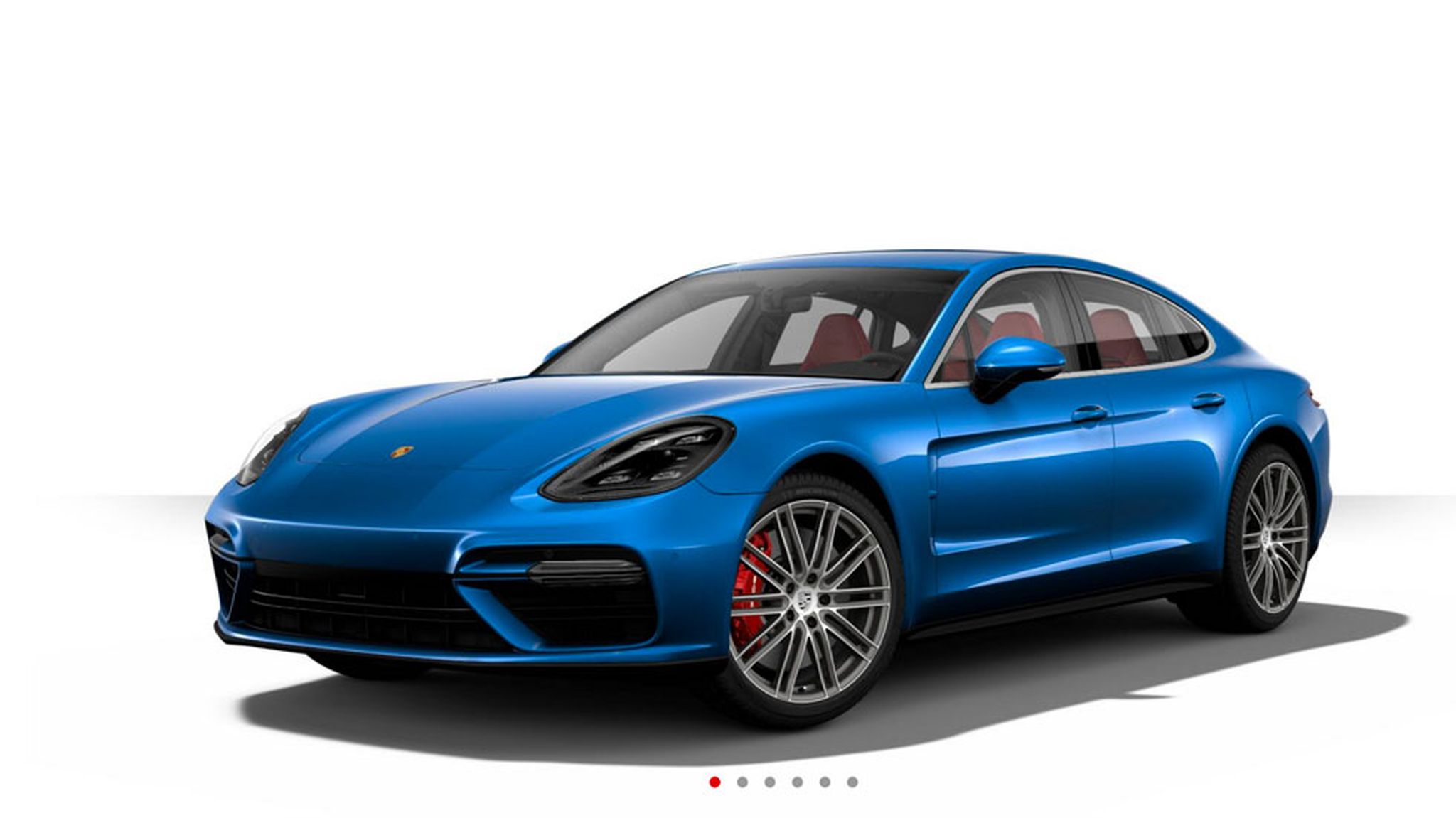 Configurador Porsche Panamera 2016 azul