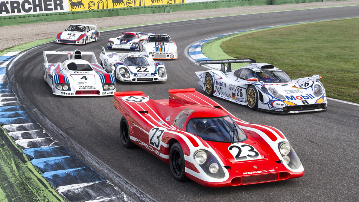 Los ganadores de Le Mans: 917K, GT1, 936, 917K, 935, 956 y 962 Los porsche ganadores de Le Mans sin el 919 Hybrid
