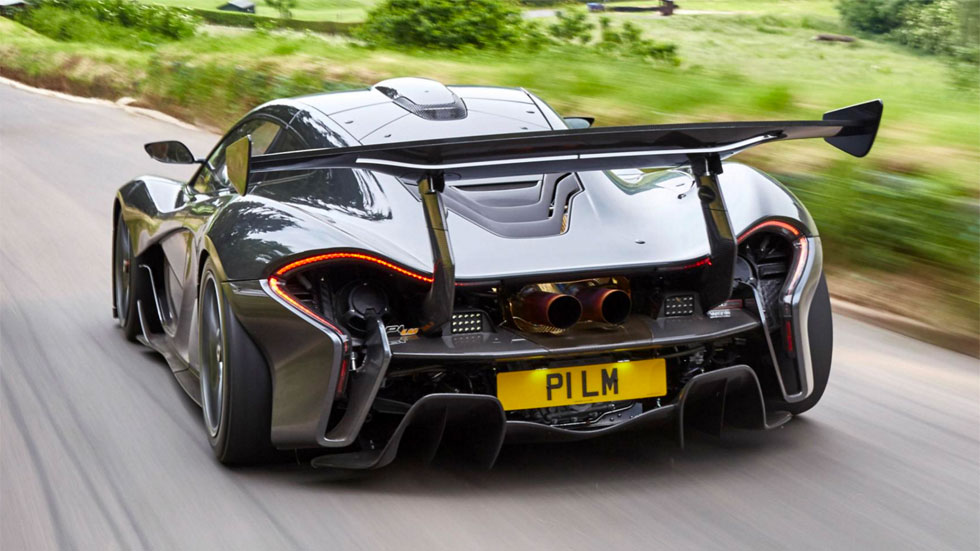 McLaren P1 LM trasera McLaren P1 LM trasera