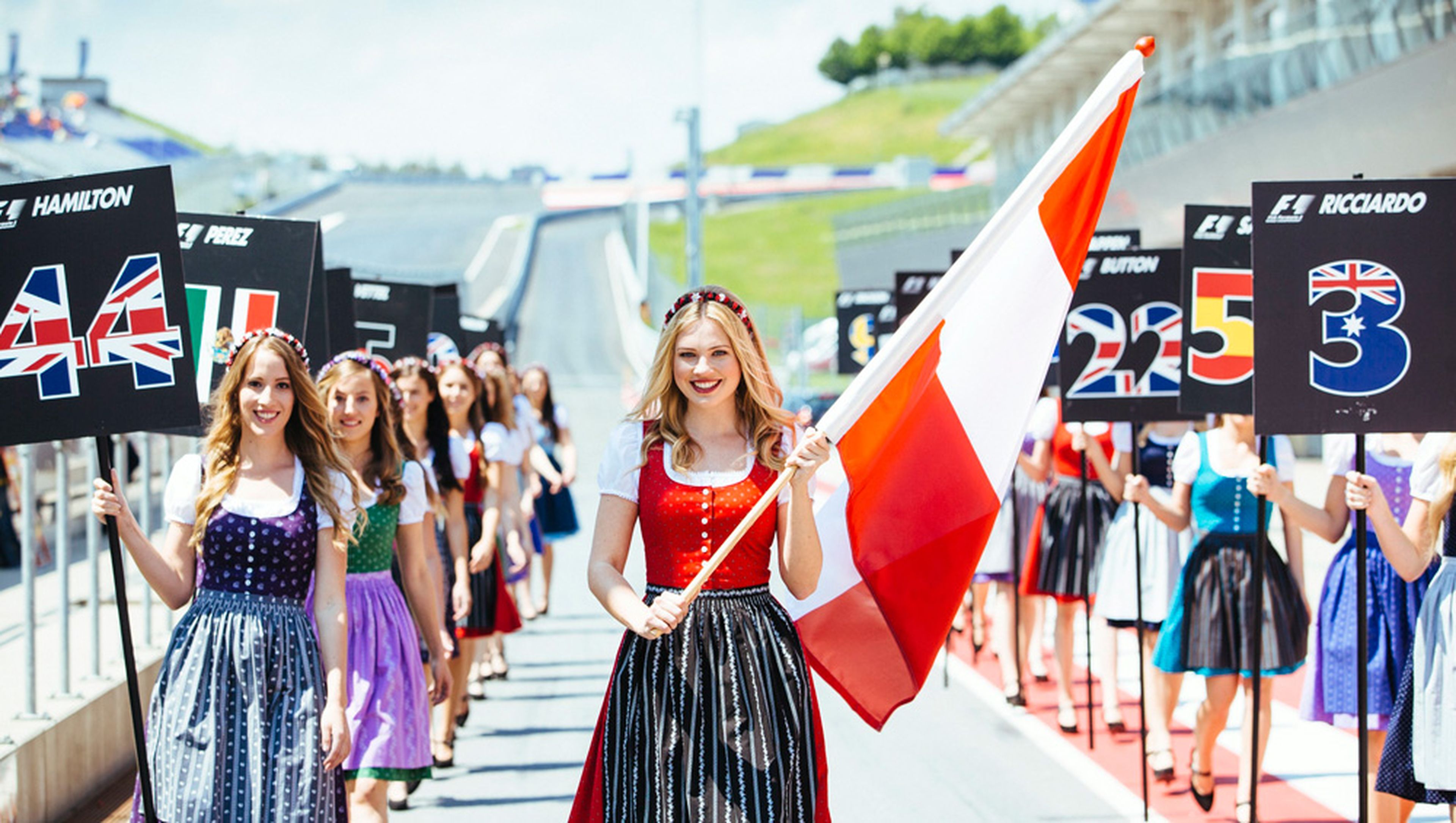 Chicas GP Austria F1