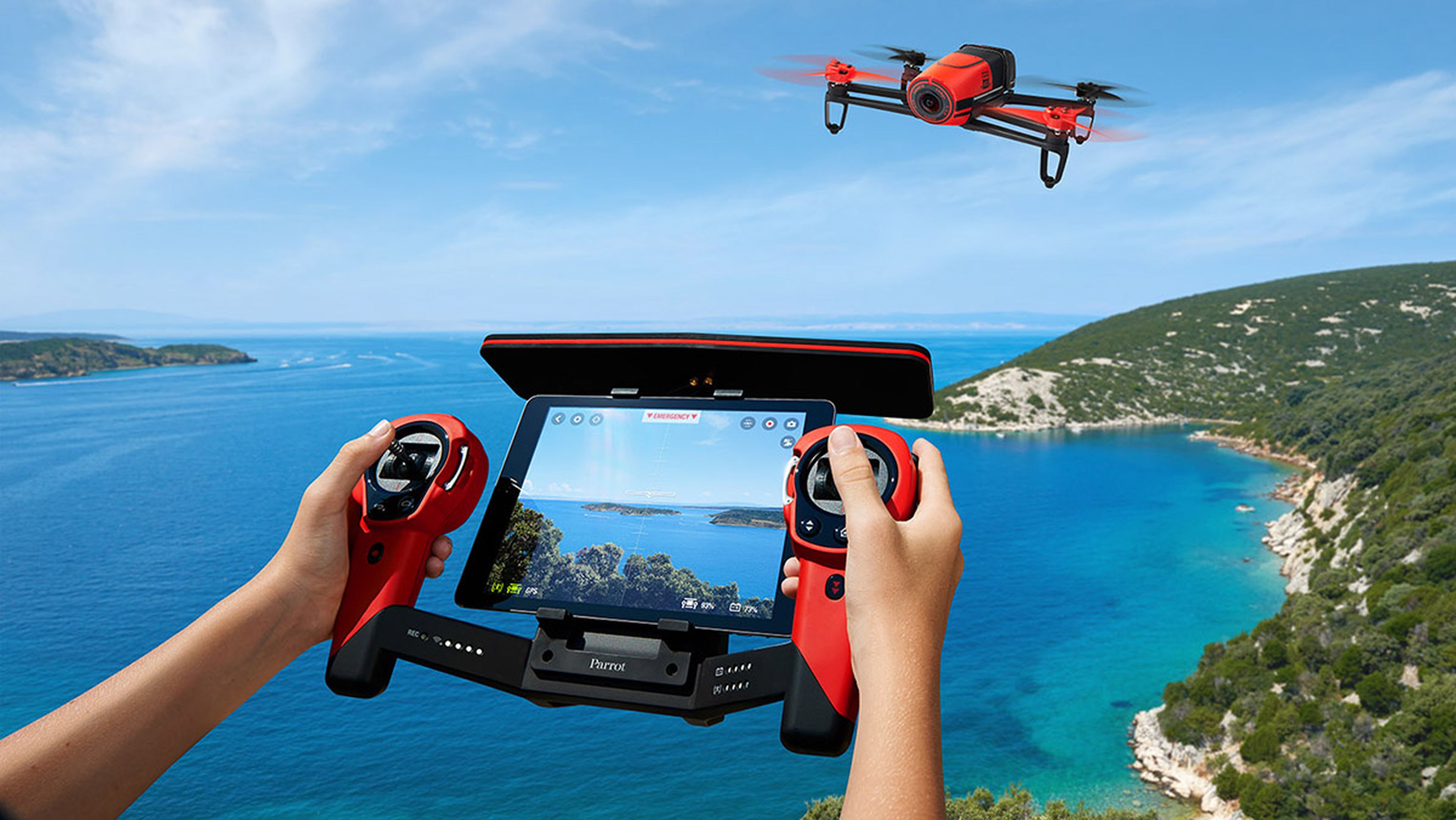 Dron con cámara incorporada