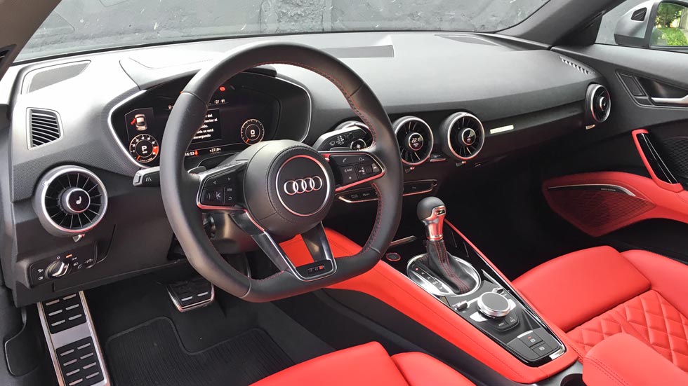 Prueba Audi TTS salpicadero Prueba Audi TTS salpicadero interior
