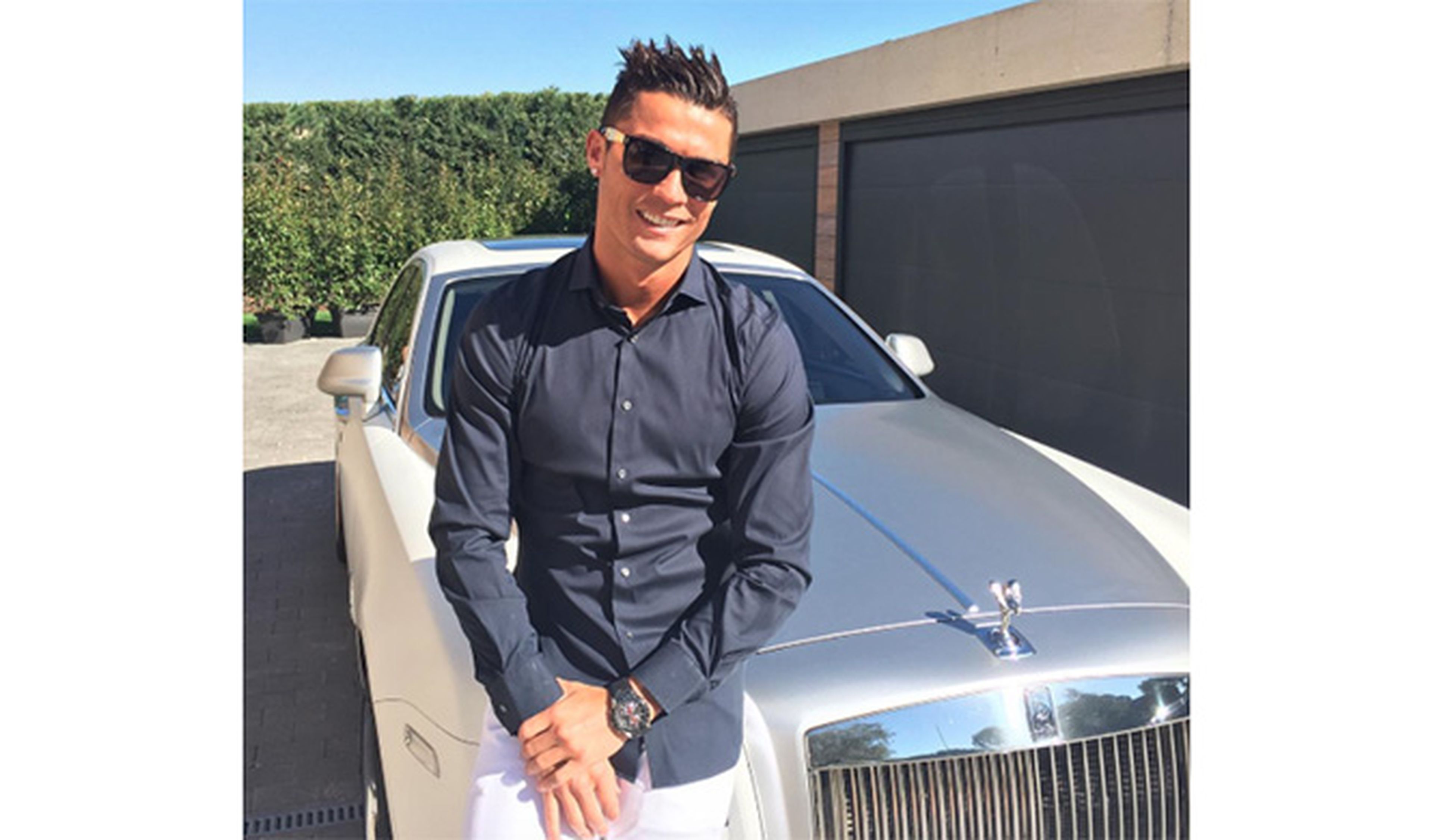 Los coches de Cristiano Ronaldo - Rolls-Royce Ghost