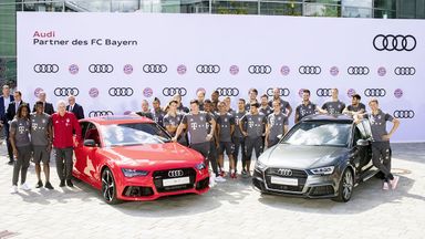 El Bayern comienza la temporada estrenando sus nuevos Audi