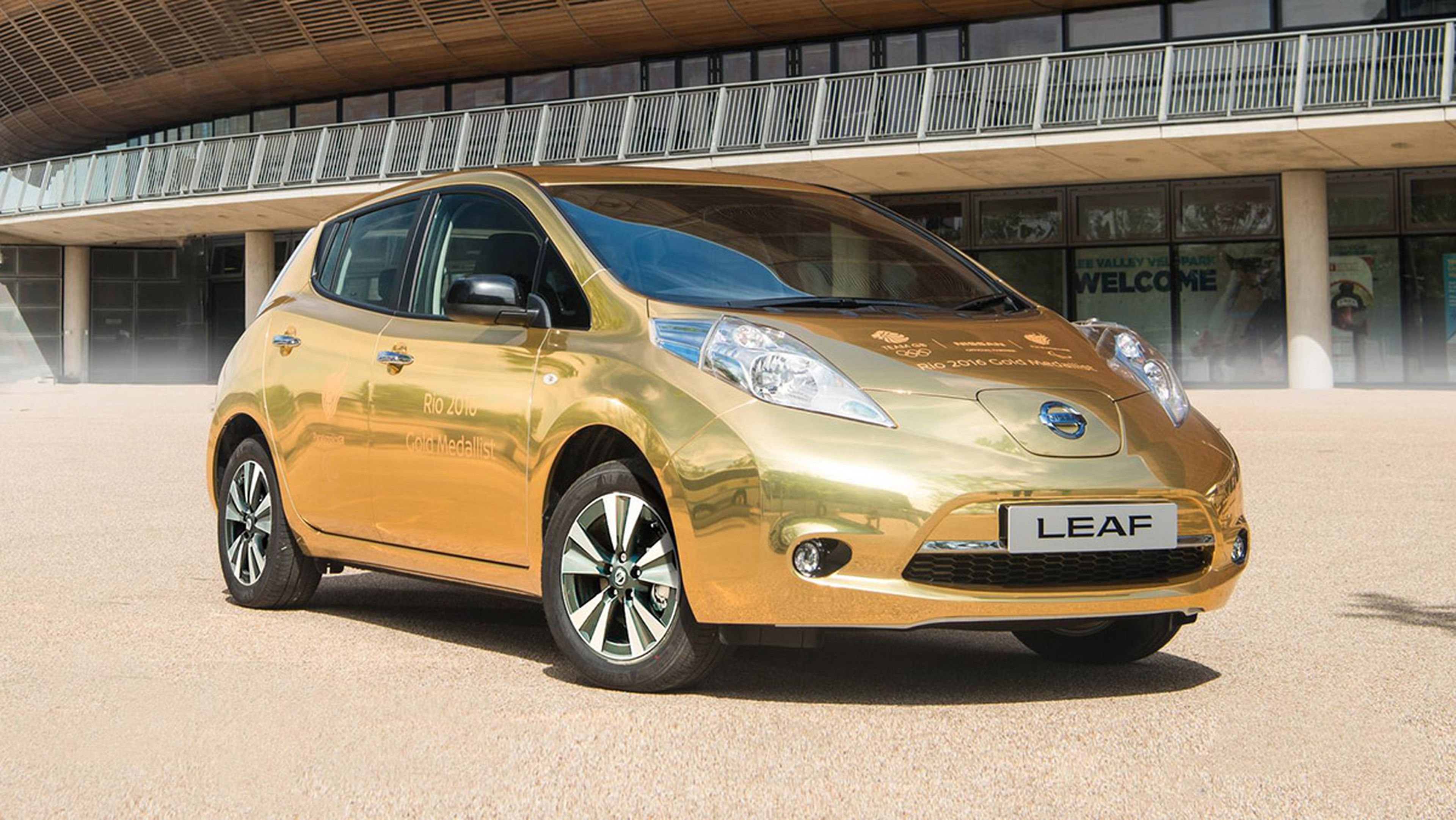 El Nissan Leaf de oro para los mejores atletas de Río