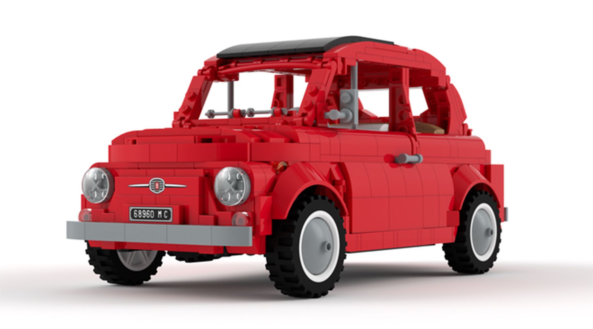 El Fiat 500 de LEGO que podría llegar a las tiendas