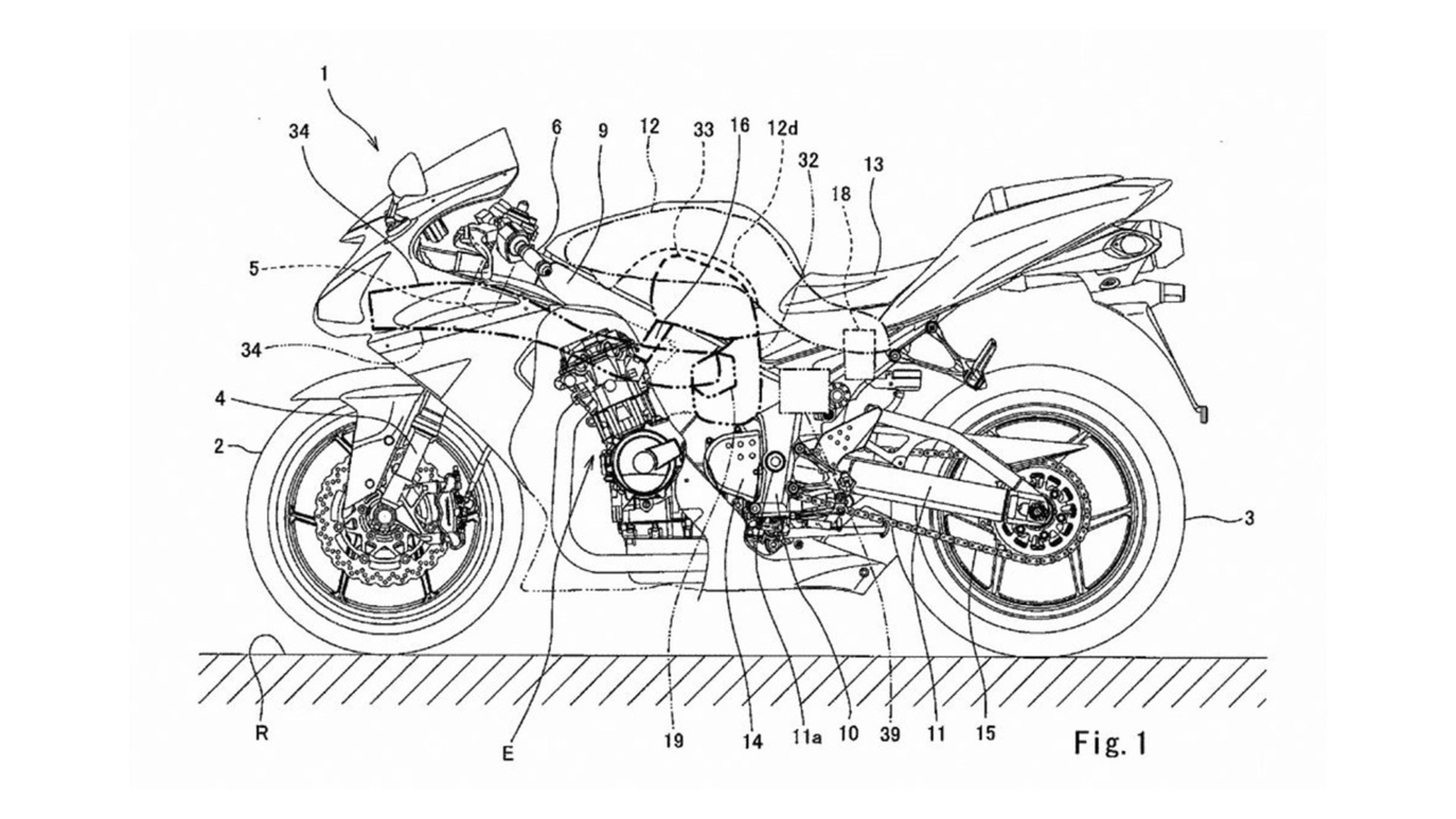Kawasaki moto turbo