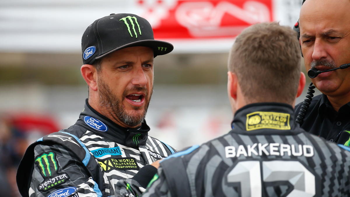 Ken Block y Andreas Bakkerud Ken Block y Andreas Bakkerud