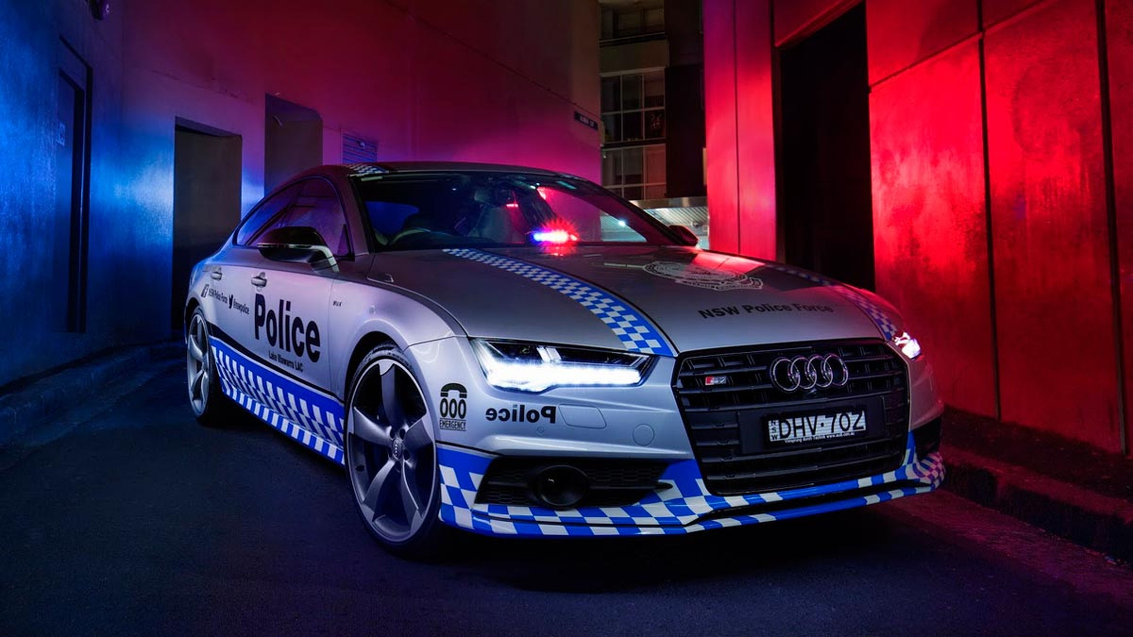 Audi S7 Sportback policía