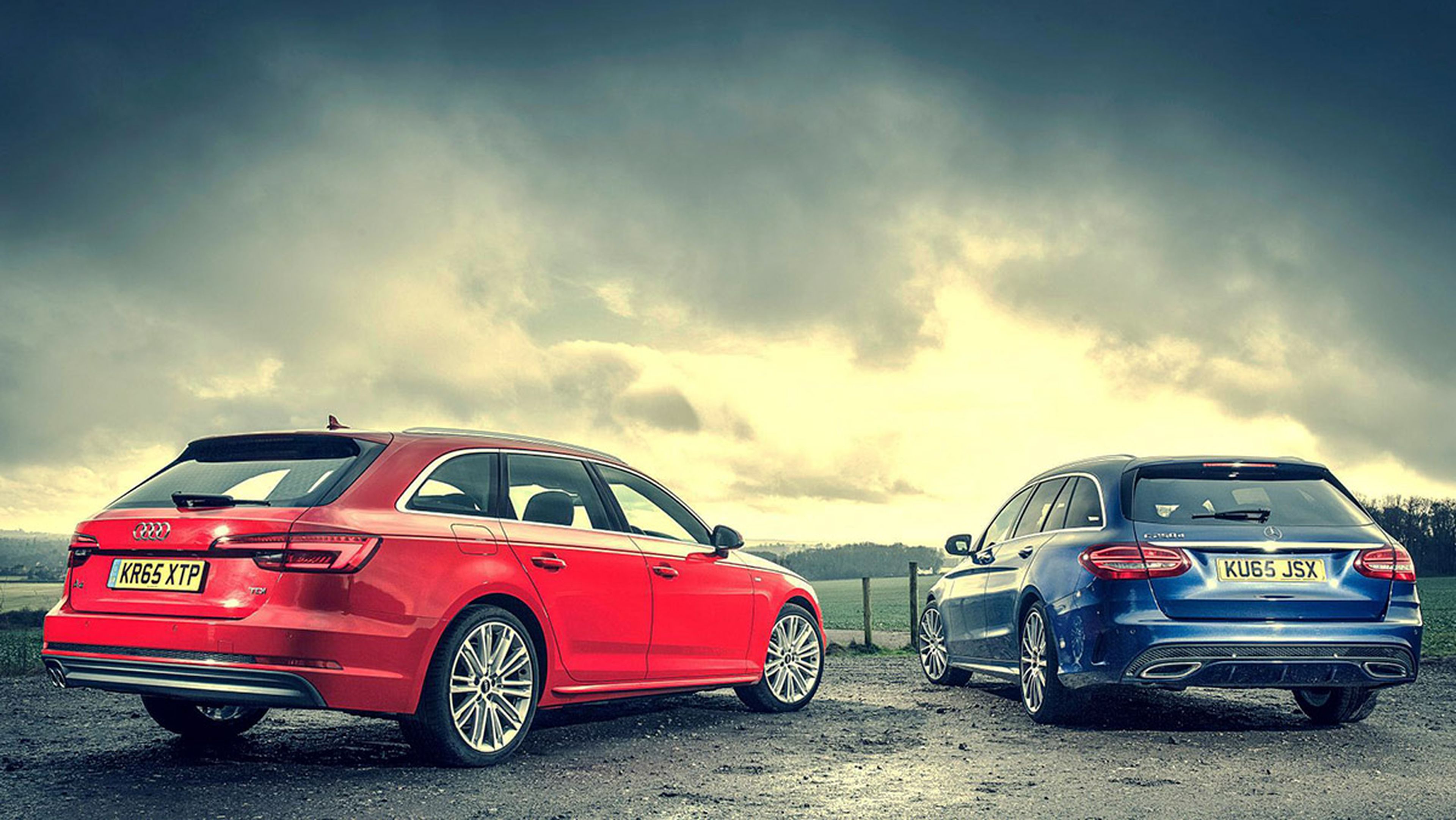 Comparativa exprés: Audi A4 Avant contra Mercedes-Benz Clase C Estate