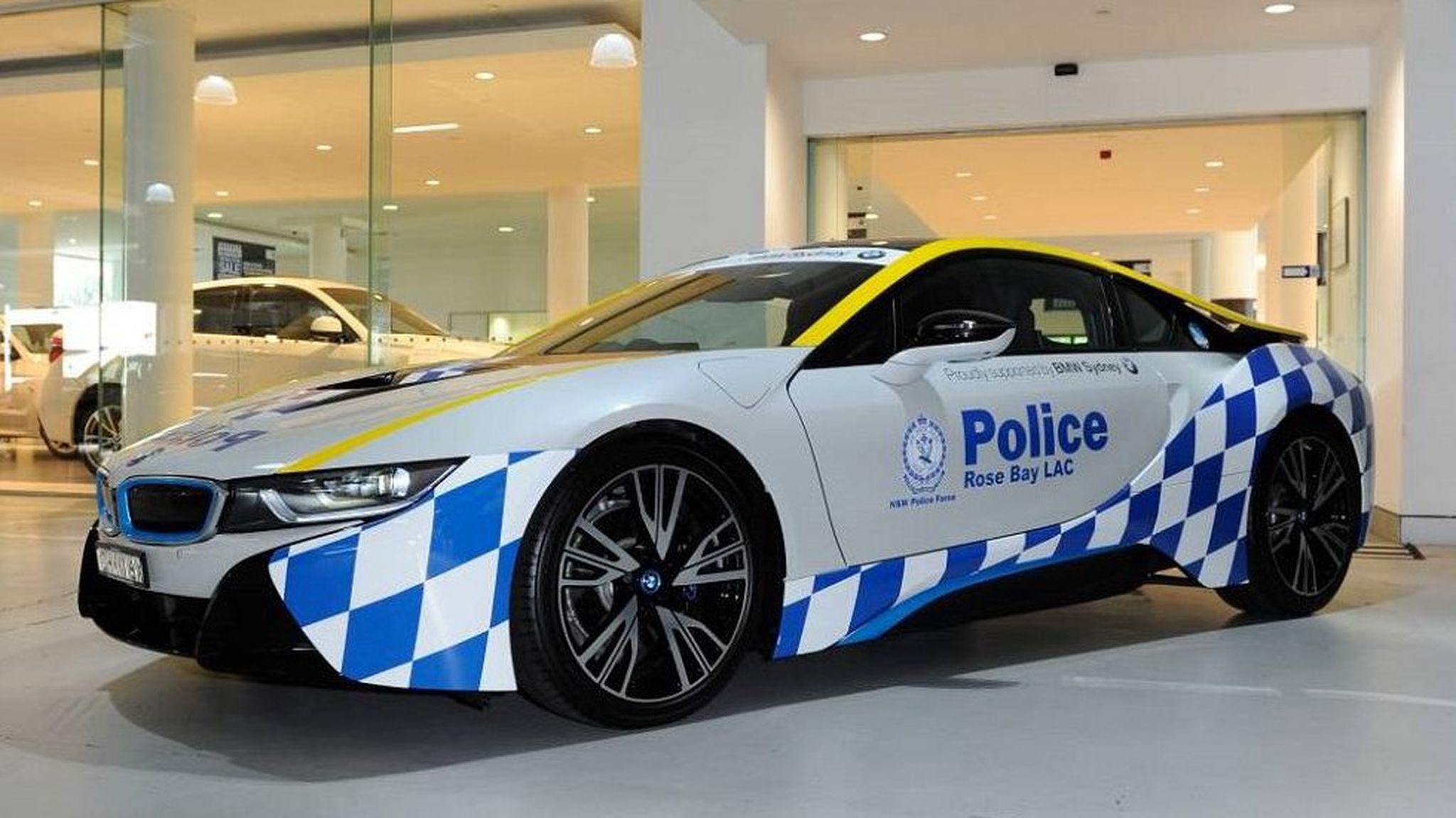 BMW i8 de la Policía australiana