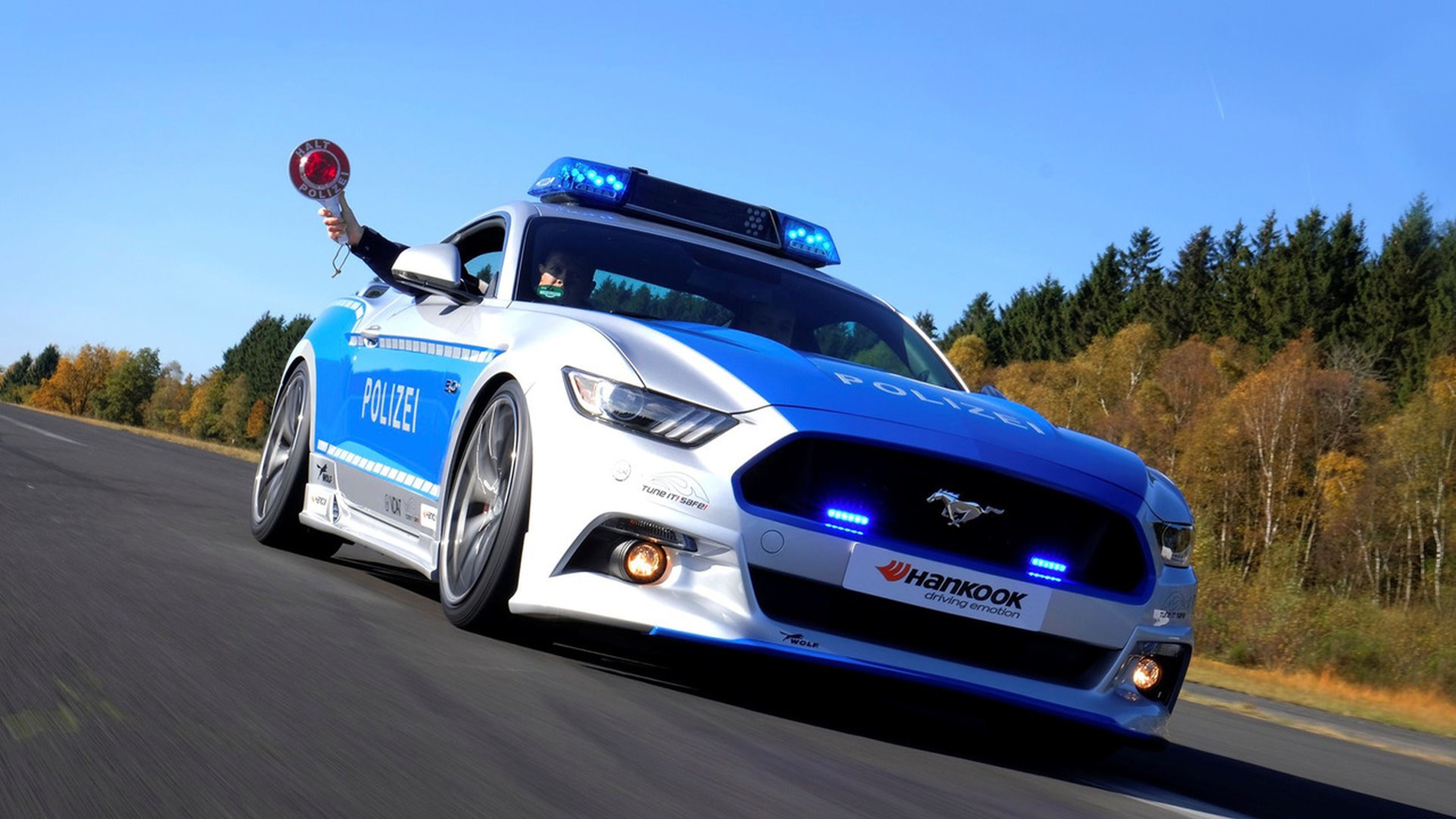 Ford Mustang tuneado de la Policía alemana