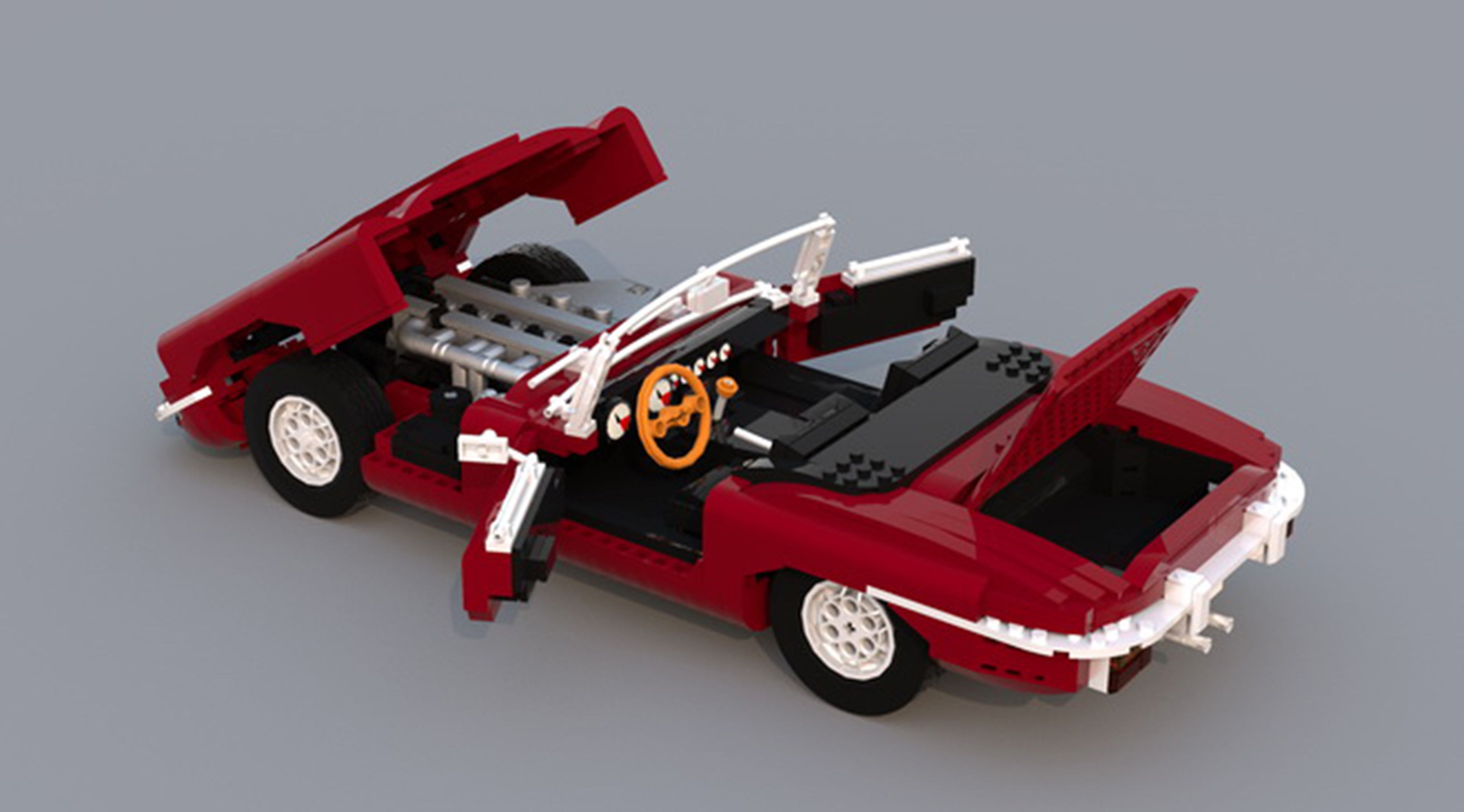 Jaguar E-Type de LEGO