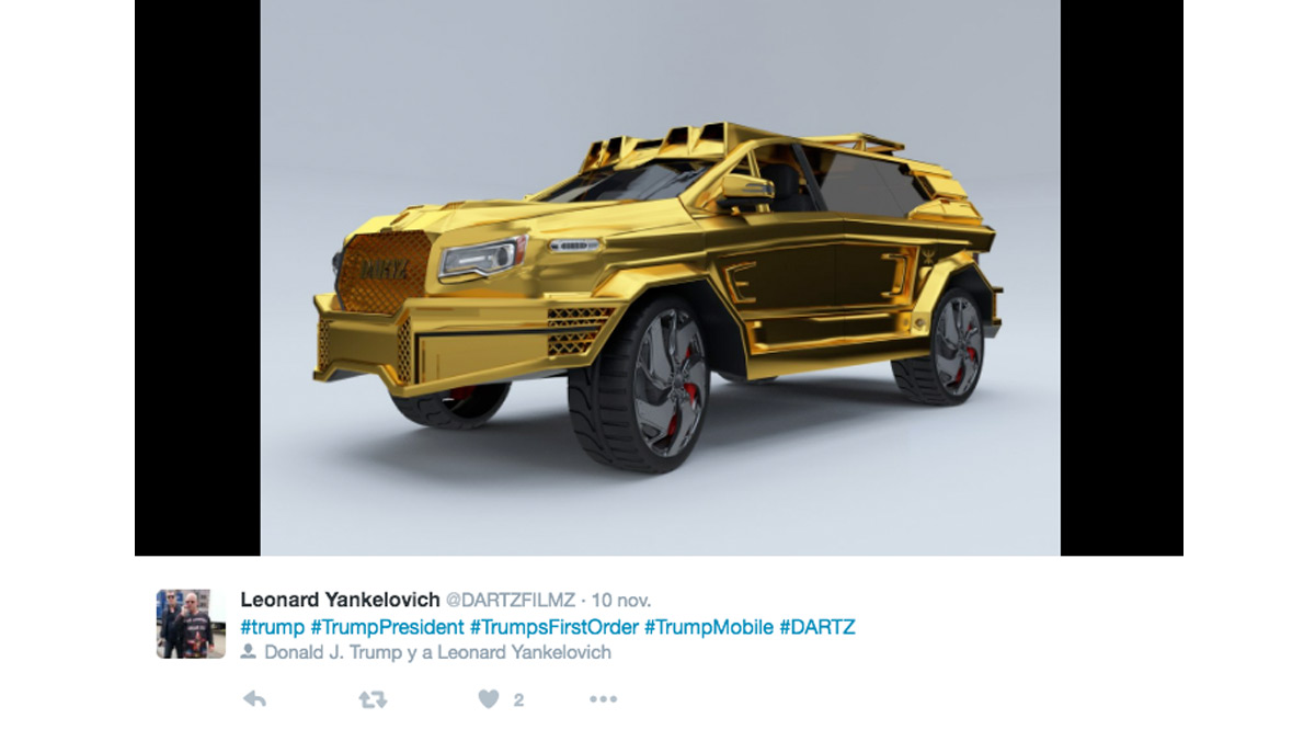 Limusina Dartz Donald Trump (II) Limusina Dartz Donald Trump (II)