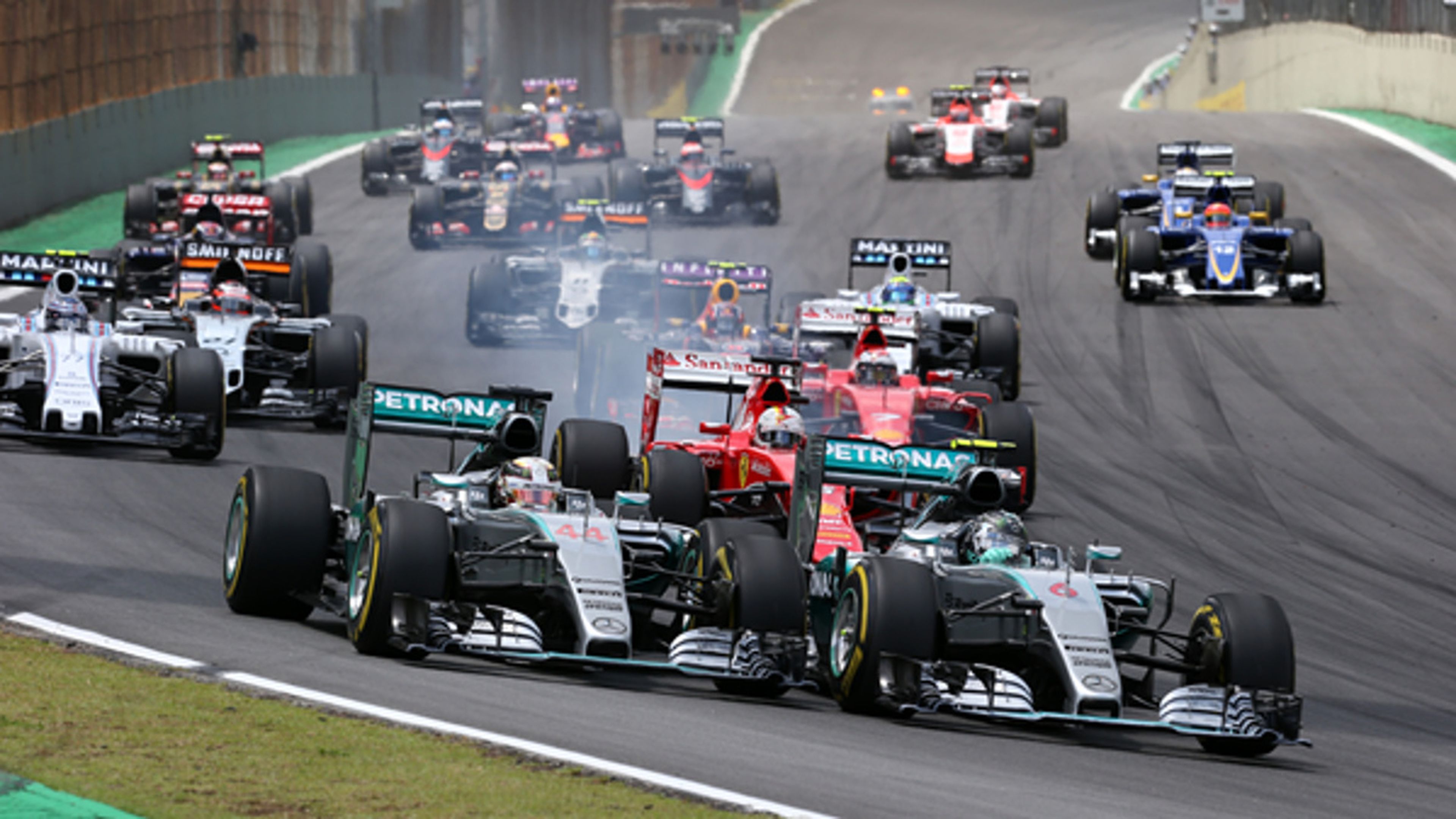 Rosberg y Hamilton se juegan el Mundial en Brasil