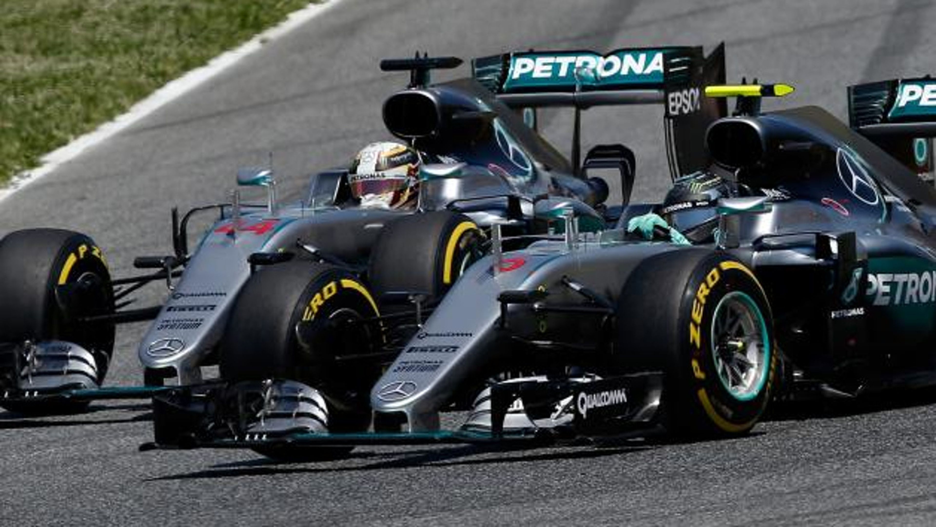 Rosberg y Hamilton luchan por la hegemonía en la F1