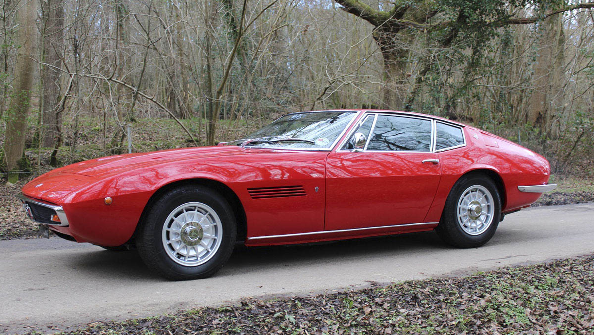 Maserati Ghibli 4.9 SS de 1972 Que además fue de Rod Stewart...