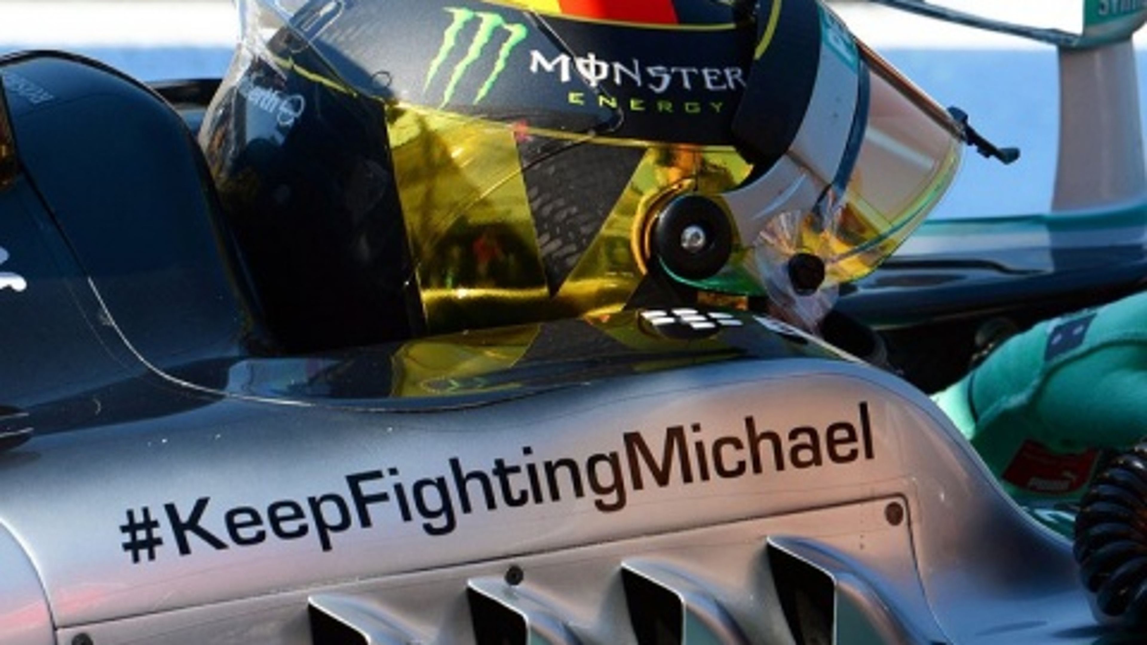 Las mejores imágenes de la carrera de Michael Schumacher en el 4º aniversario de su accidente de esquí