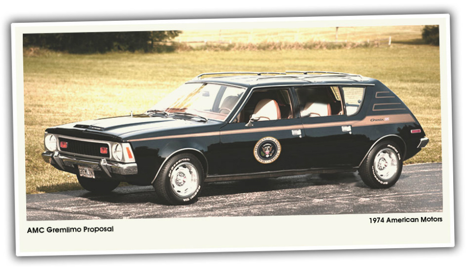 2. AMC Gremlimo (1974) para el presidente Gerald Ford 2. AMC Gremlimo (1974) para el presidente Gerald Ford