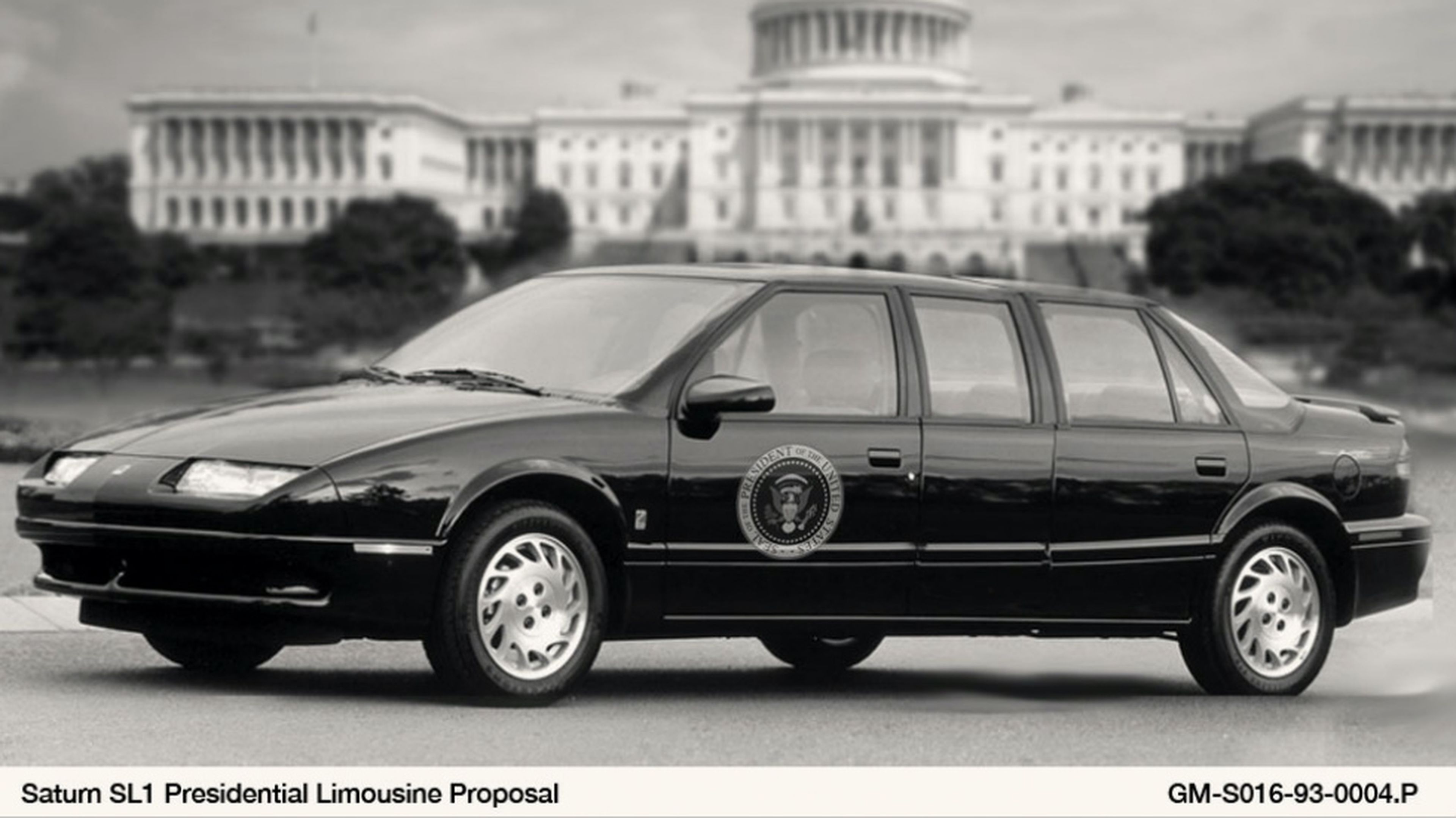 4. 1993 Saturn SL1 State Car para el presidente Bill Clinton