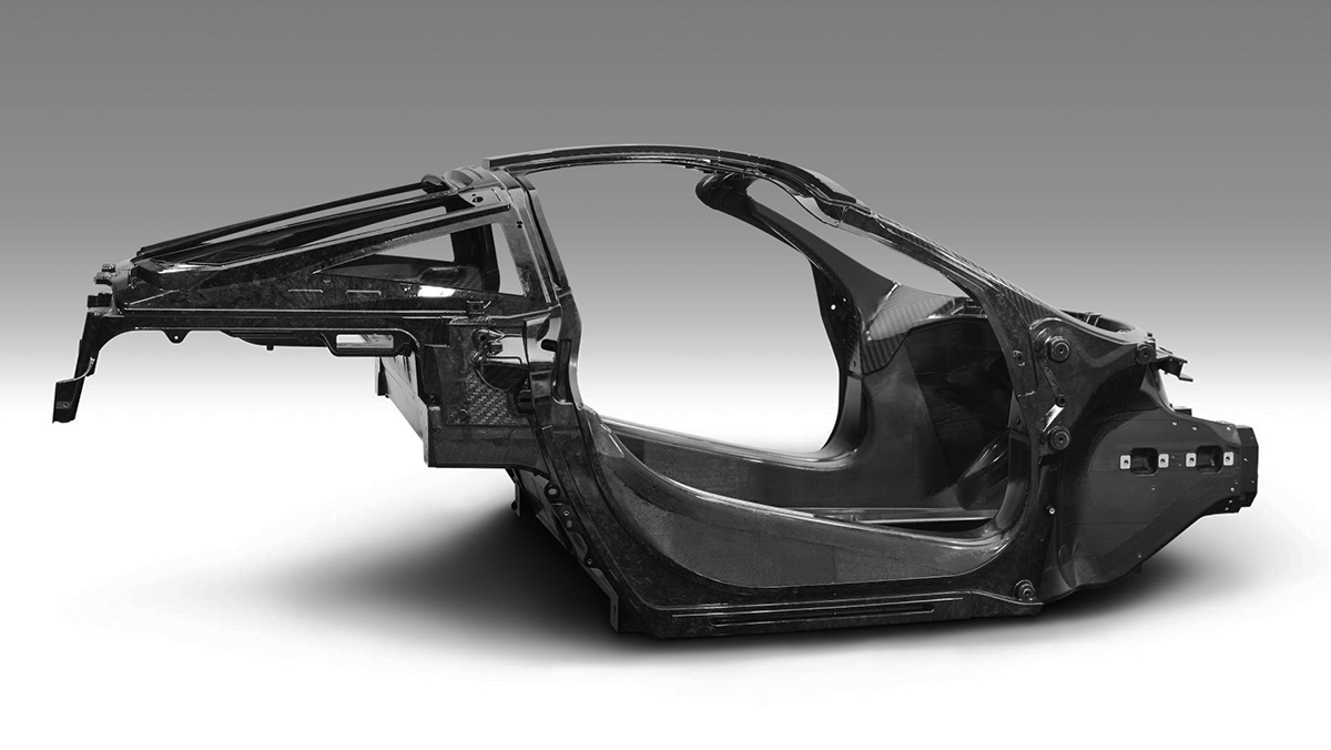Así es el nuevo chasis de fibra de carbono de McLaren Así es el nuevo chasis de fibra de carbono de McLaren