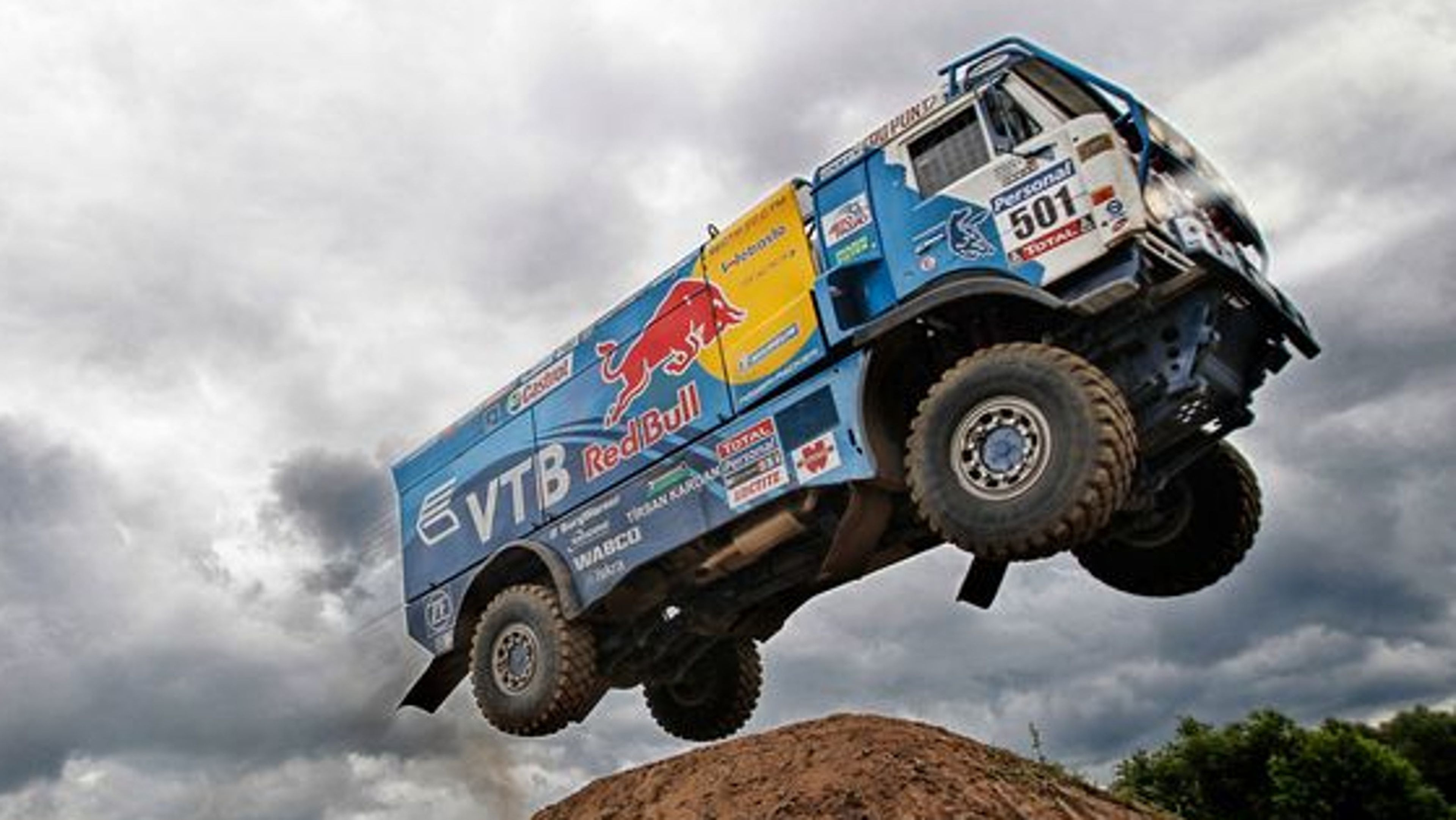 Kamaz, el camión volador del Dakar
