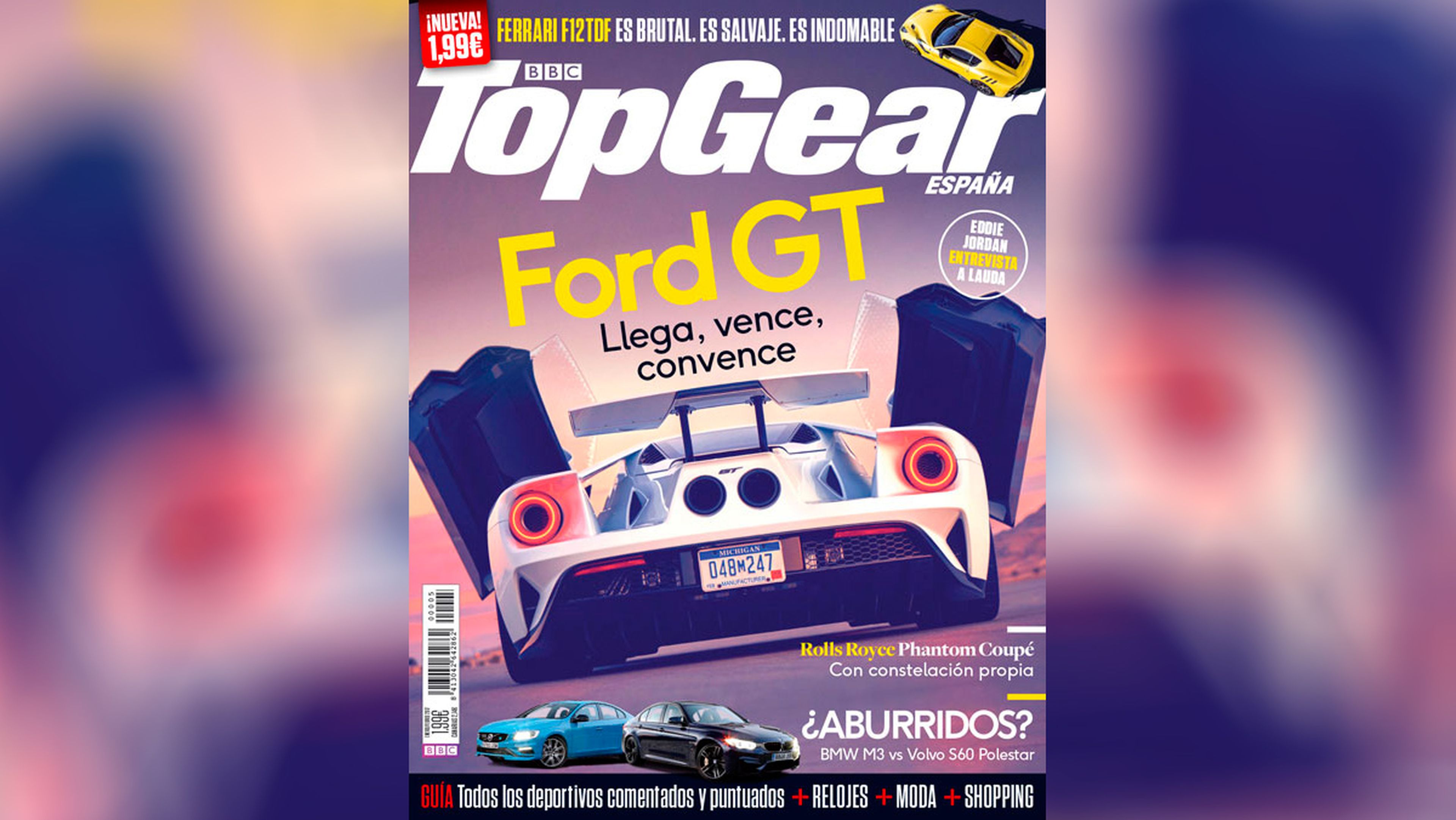 Número 5 Top Gear España, portada