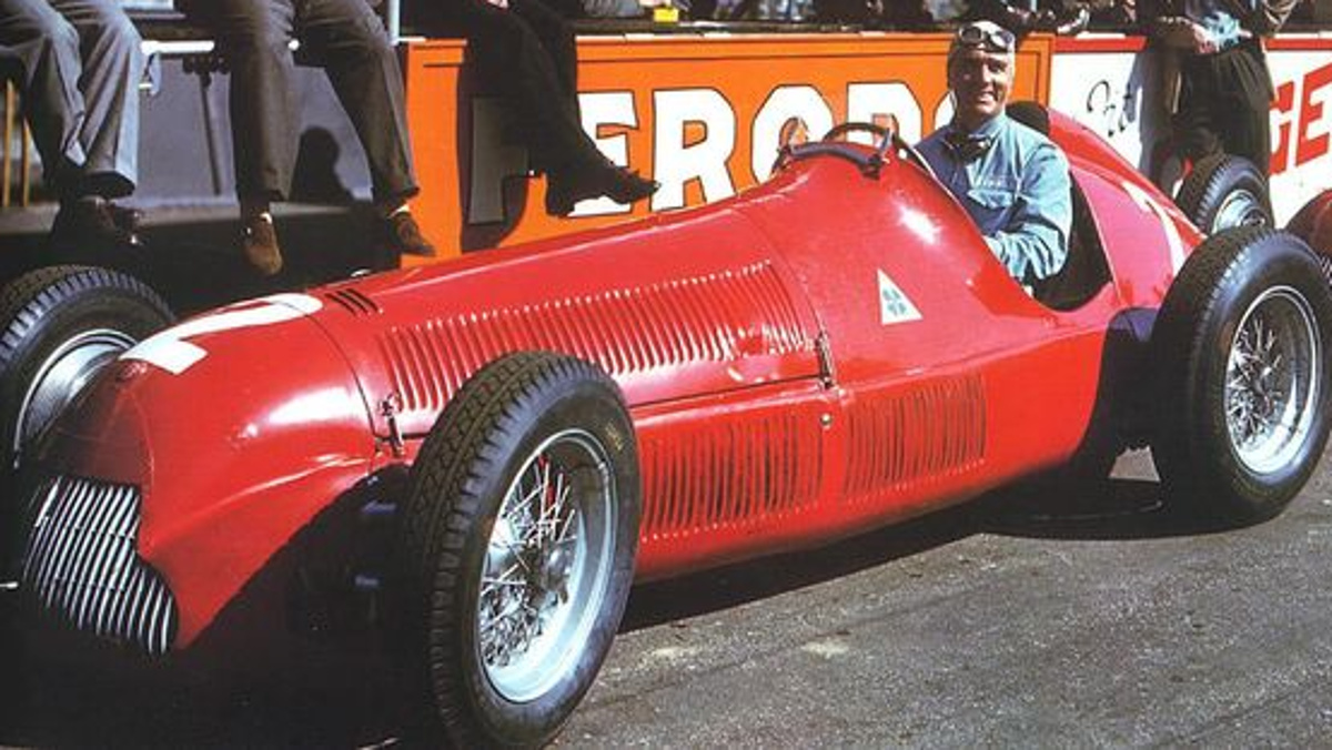 1950 Giuseppe Farina ,Alfa Romeo 158 1950 Giuseppe Farina ,Alfa Romeo 158