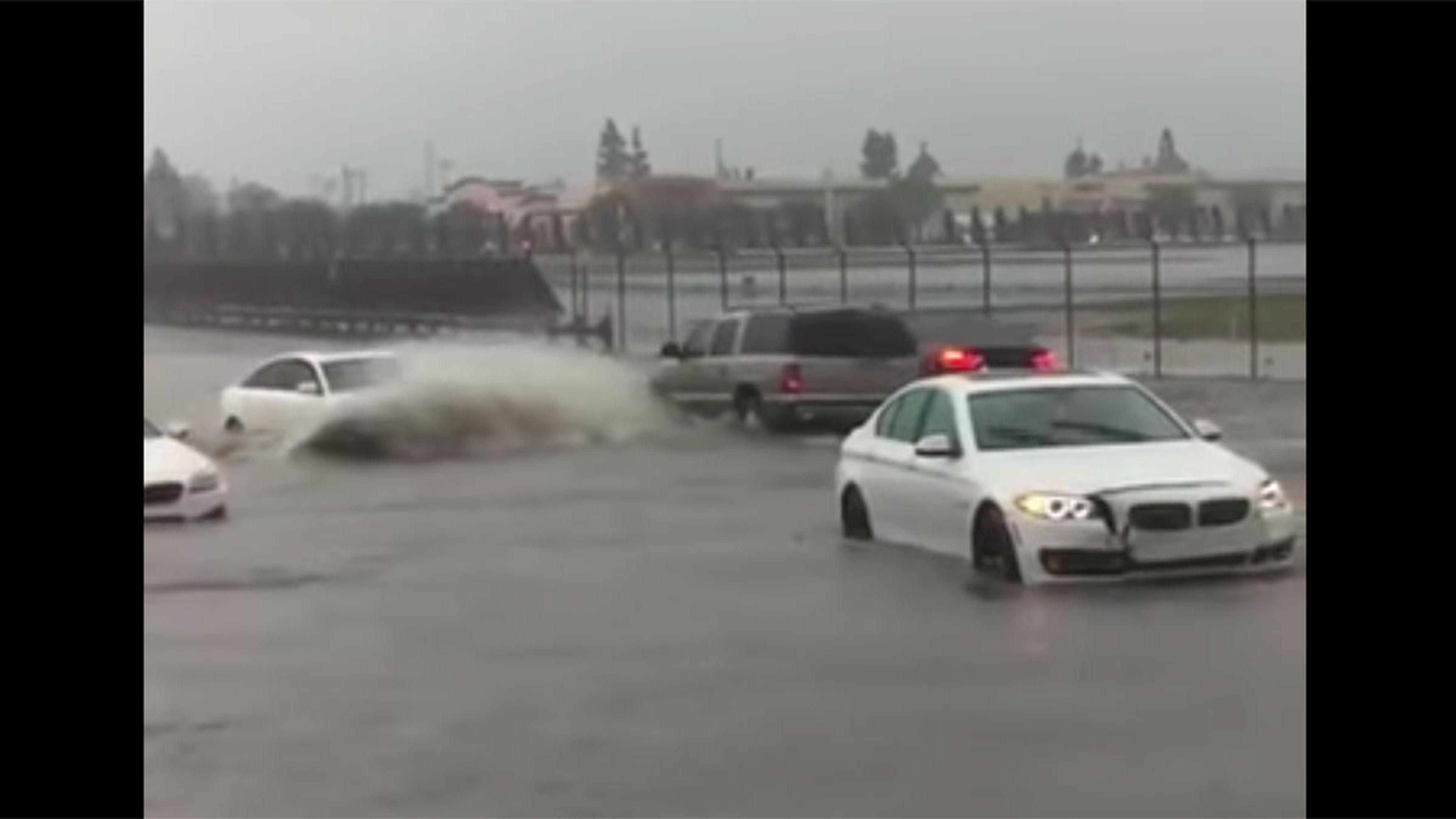 Audi A6 inundación BMW