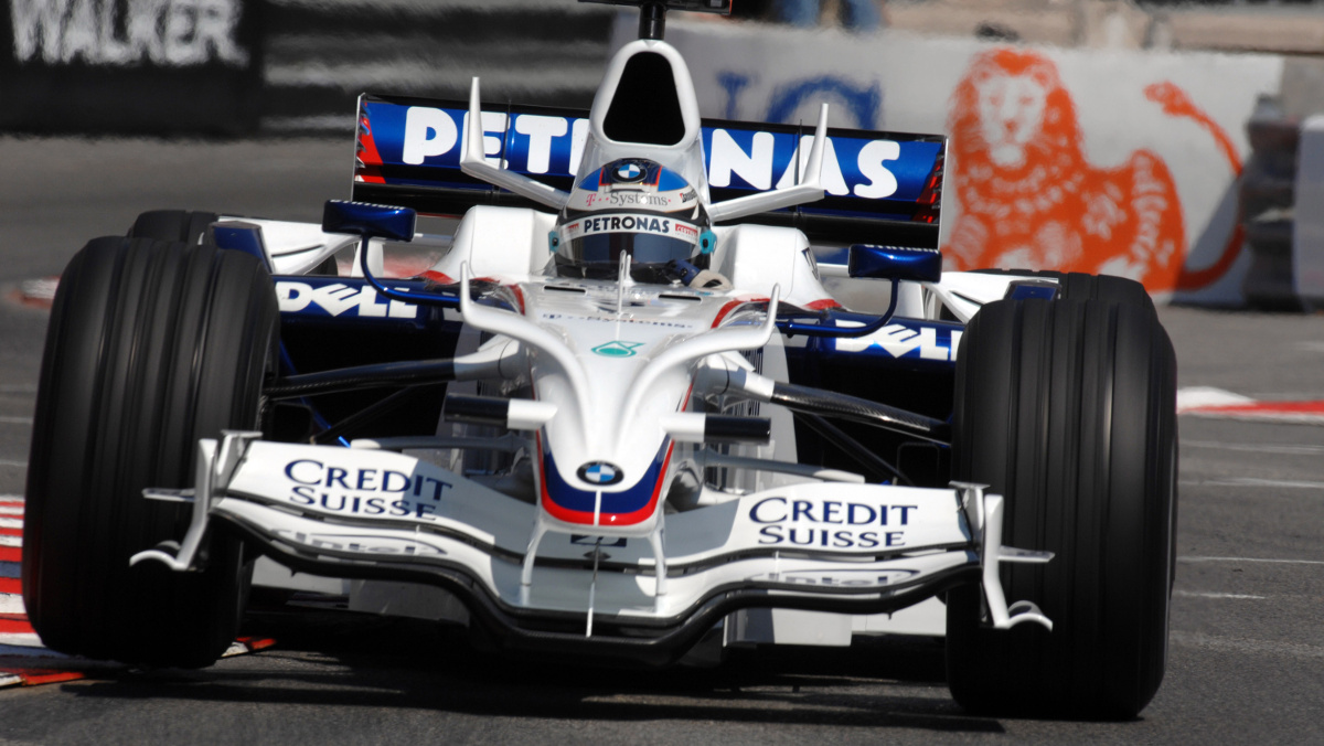 BMW SAUBER DOBLE CORNAMENTA BMW SAUBER DOBLE CORNAMENTA