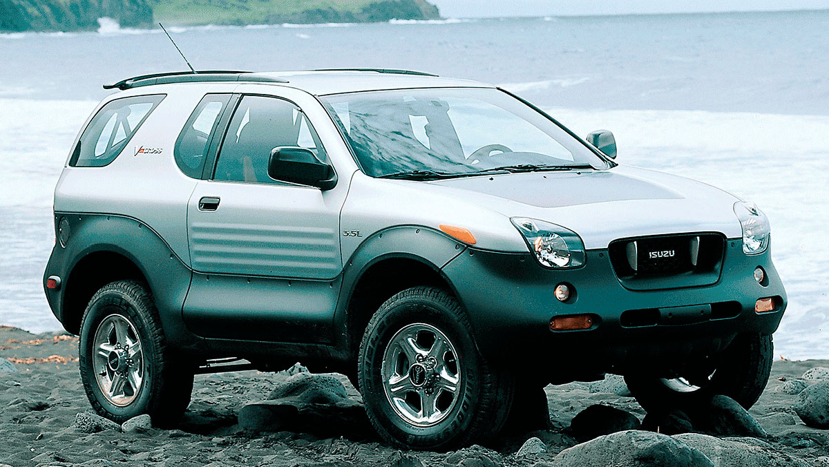 Cochazos de marcas que tuvieron que después se hundieron: Isuzu Vehicross Cochazos de marcas que tuvieron que después se hundieron: Isuzu Vehicross