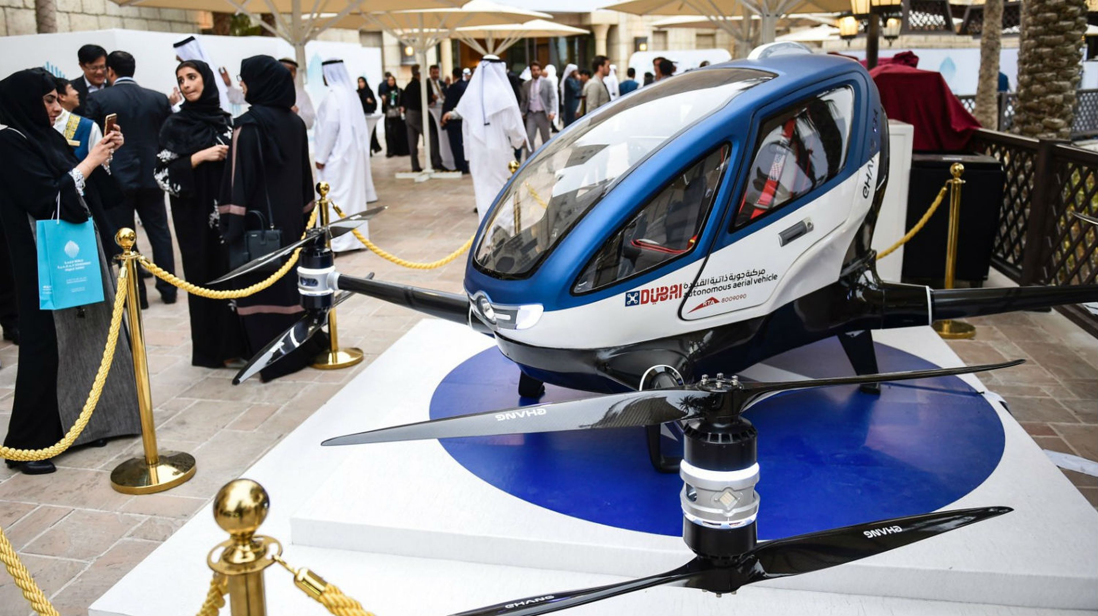 Dron-Taxi en Dubai