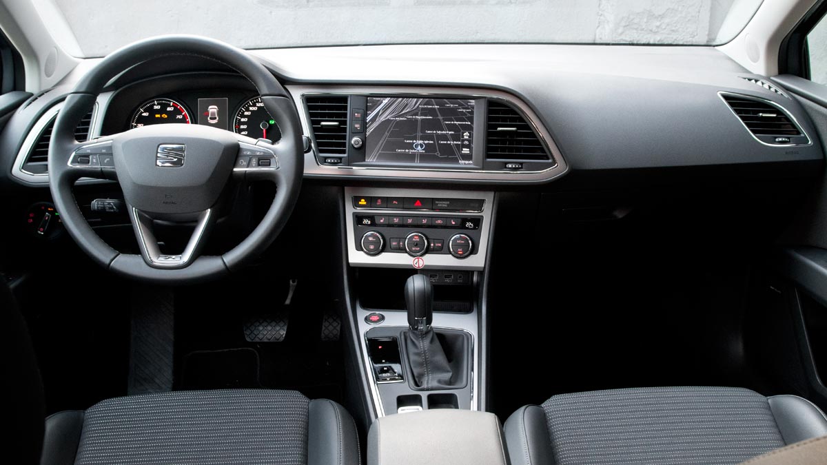 Prueba Seat León 2017 interior Prueba Seat León 2017 compacto nuevo tsi xcellence