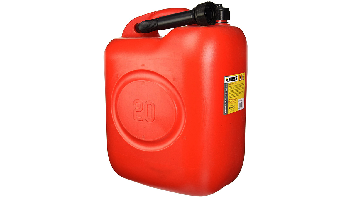 Accesorios para el coche por menos de 20 euros - Garrafa homologada de combustible Accesorios para el coche por menos de 20 euros - Garrafa homologada de combustible
