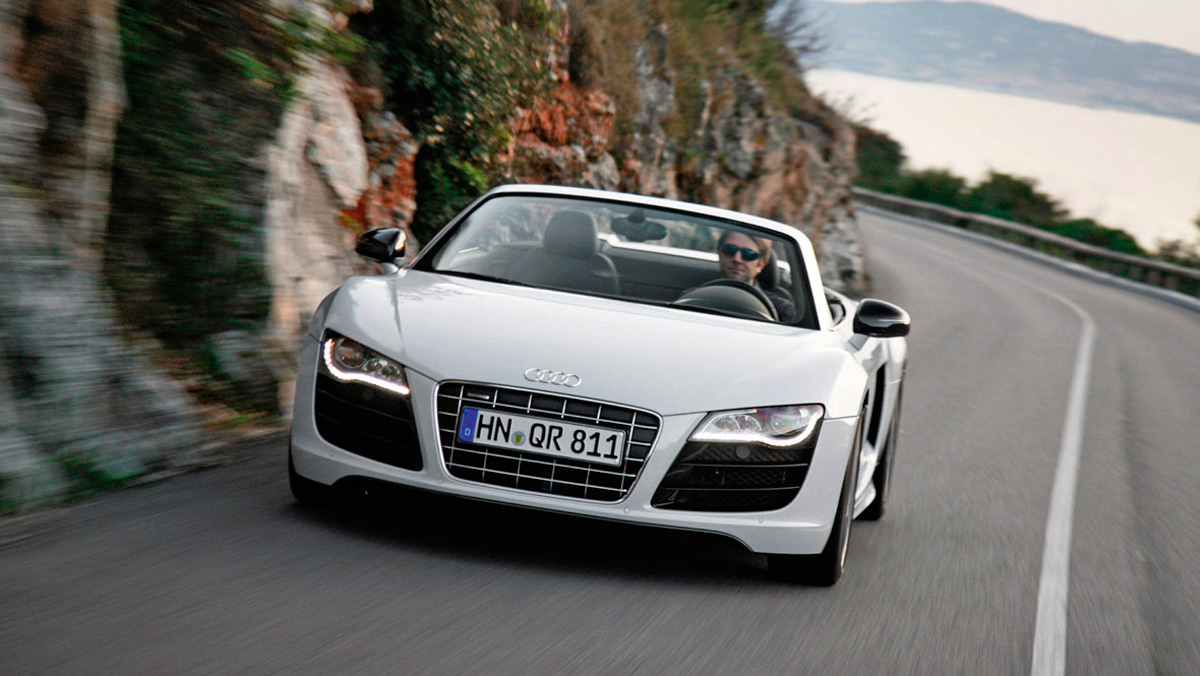 Coches más lentos que el Audi RS5: Audi R8 V10 Spyder (II) Coches más lentos que el Audi RS5: Audi R8 V10 Spyder (II)