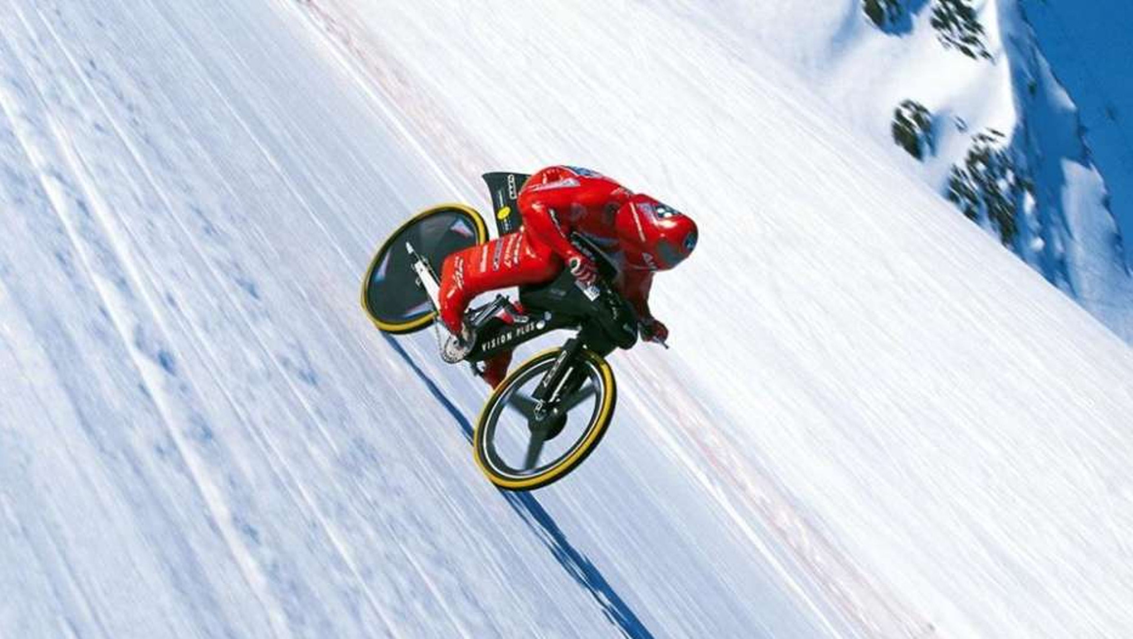 Èric Barone bate el récord de velocidad en bici de montaña
