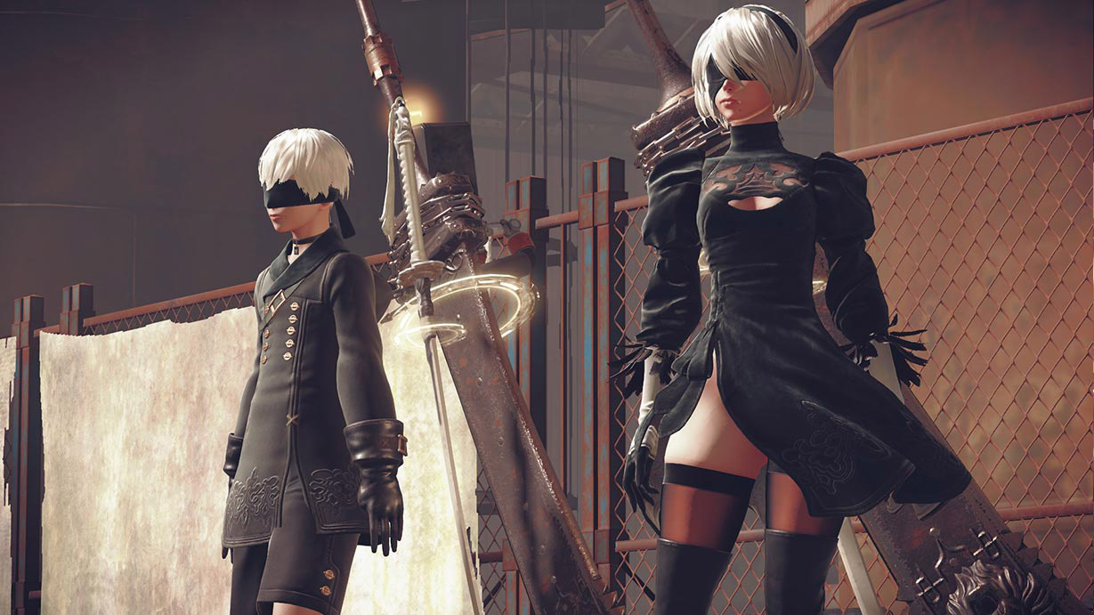 17. NIER AUTOMATA 16. NIER AUTOMATA