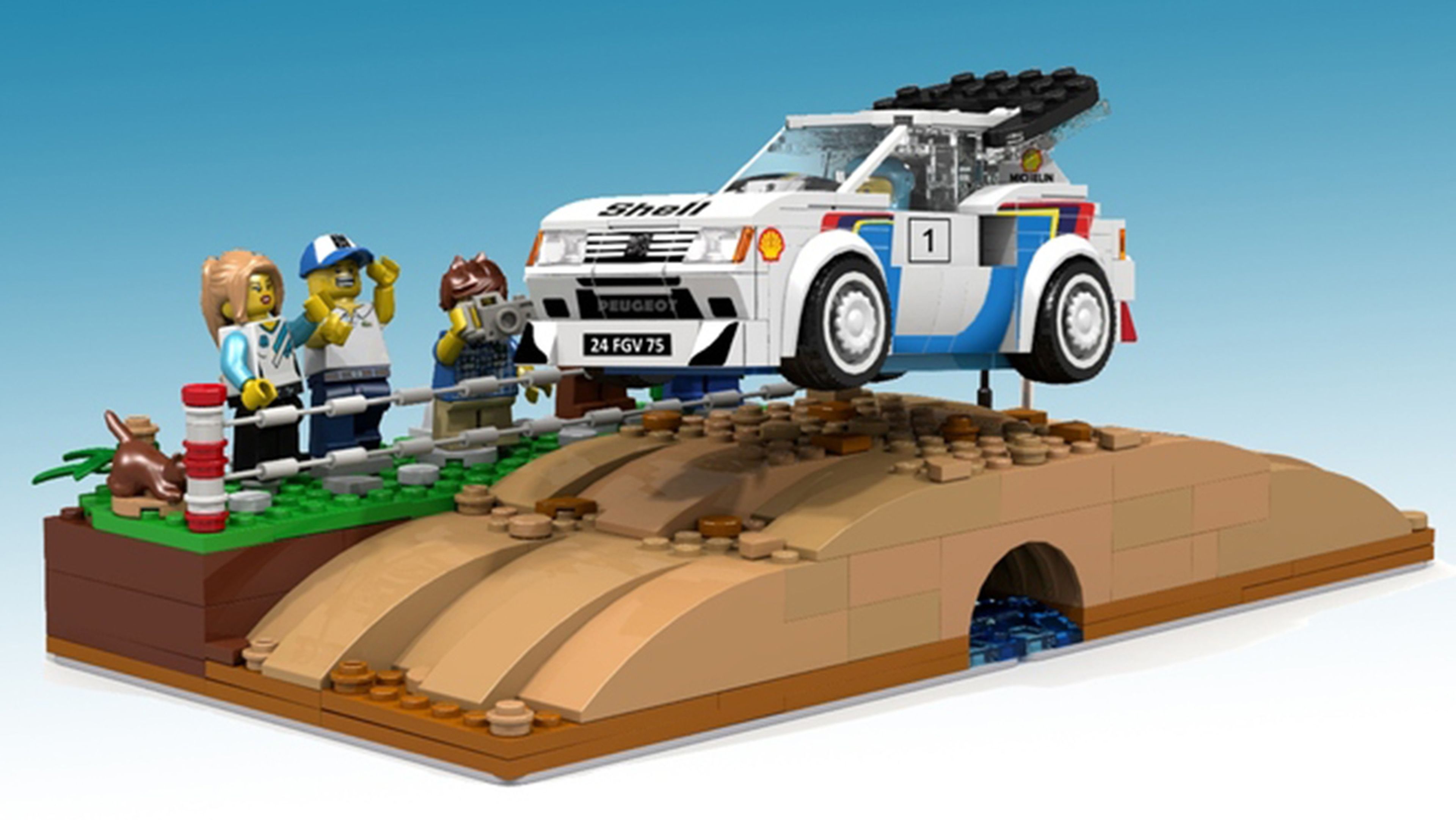 Peugeot 205 T16 de Lego