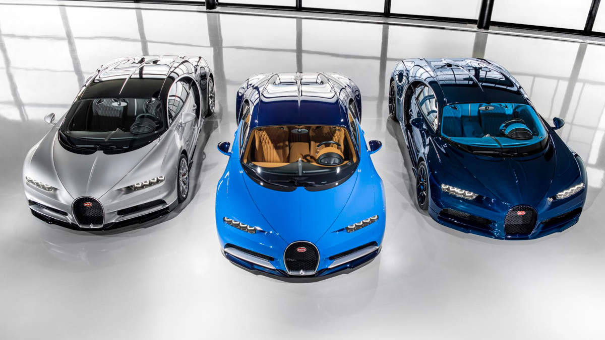Los primeros Bugatti Chiron dejan la fábrica (I) Los primeros Bugatti Chiron dejan la fábrica (I)