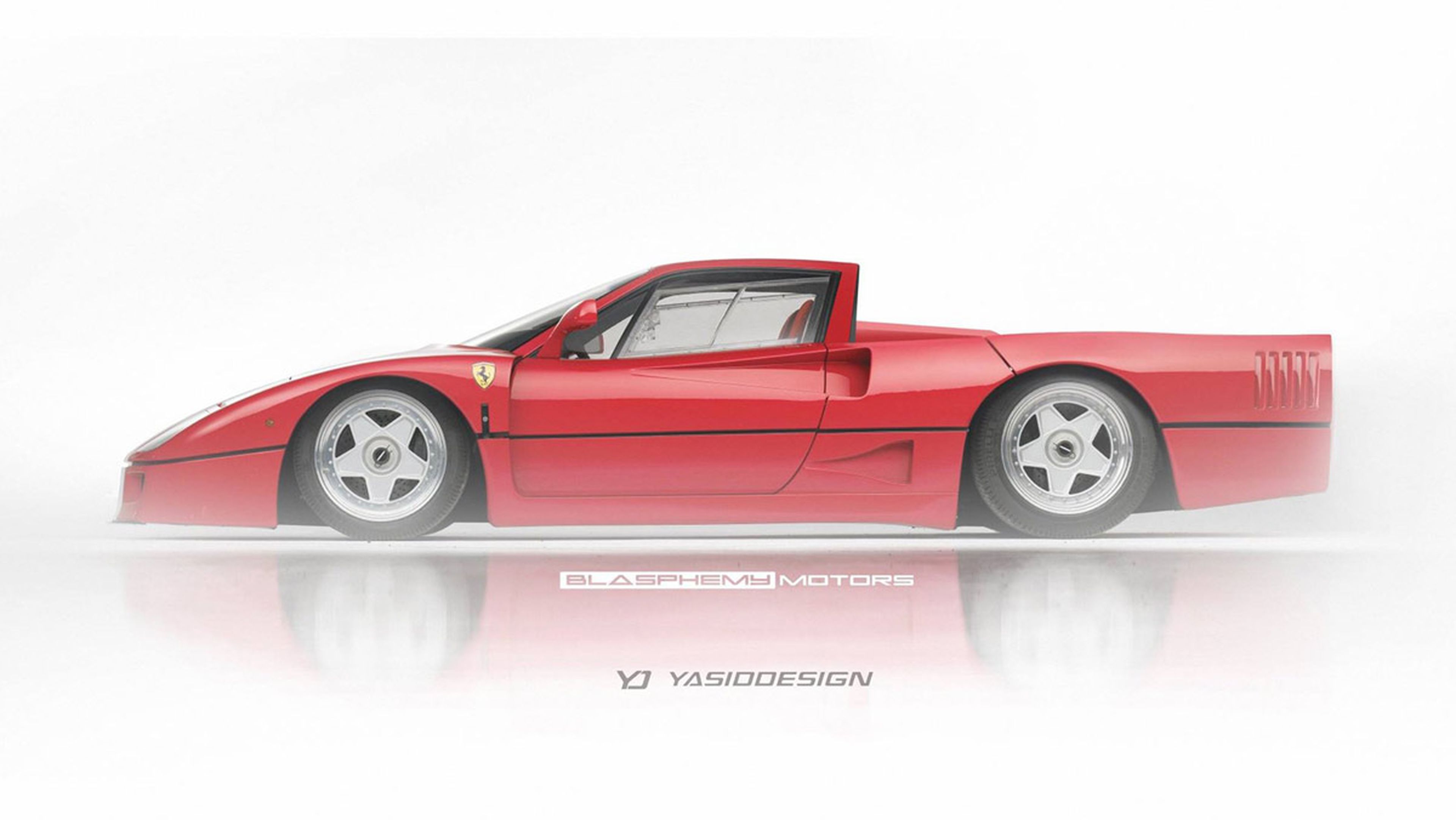 Renders Pick-up: Ferrari F40