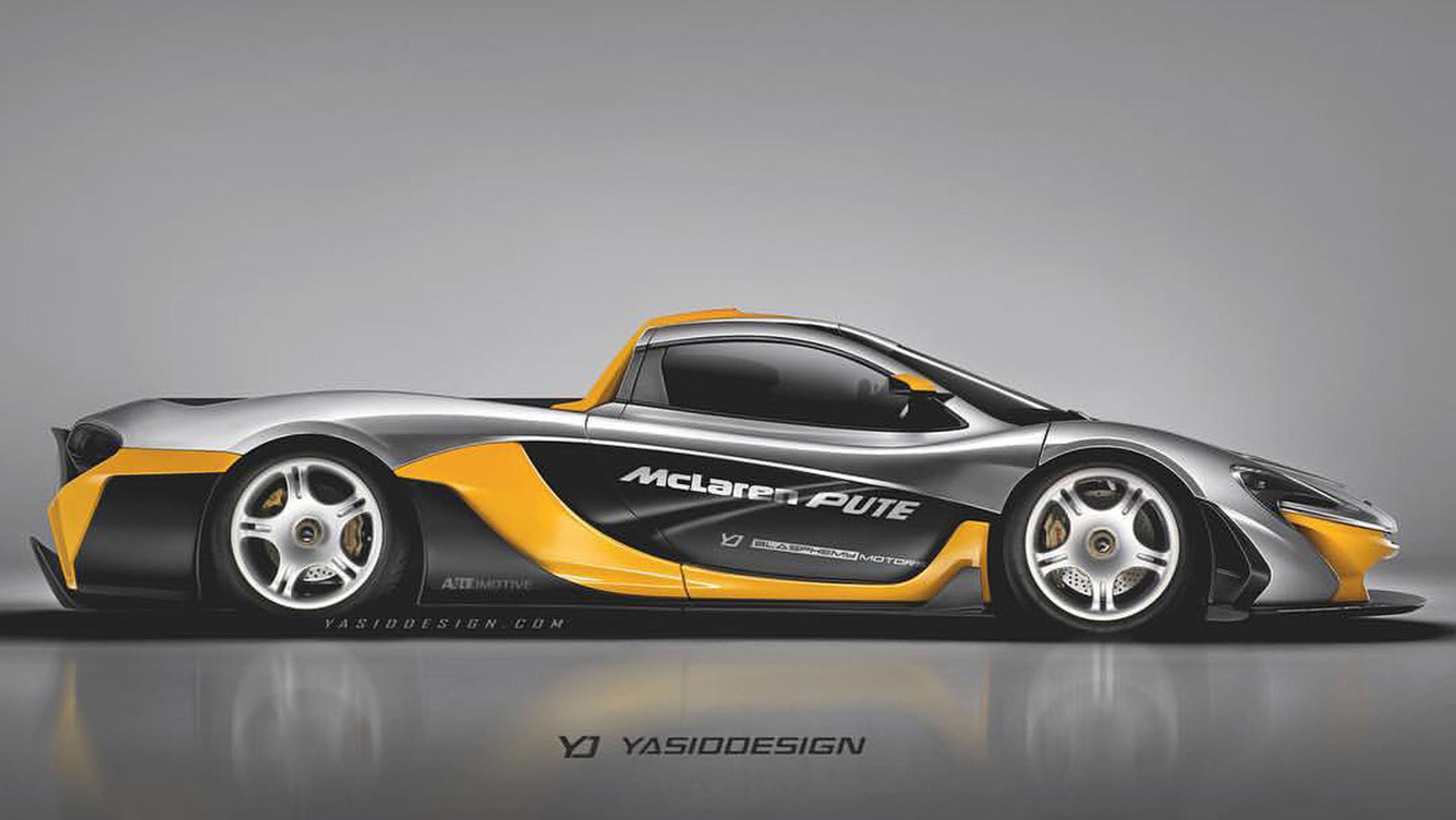 Renders Pick-up: McLaren P1