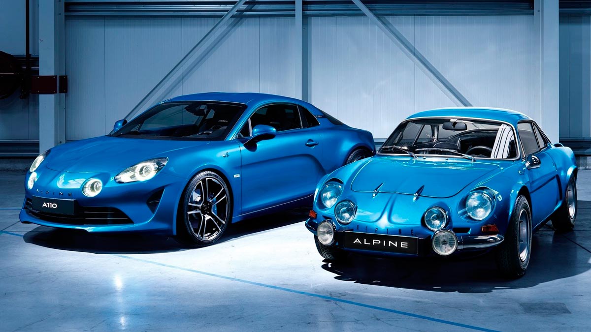 Alpine A110 clásico moderno Alpine A110 clásico moderno