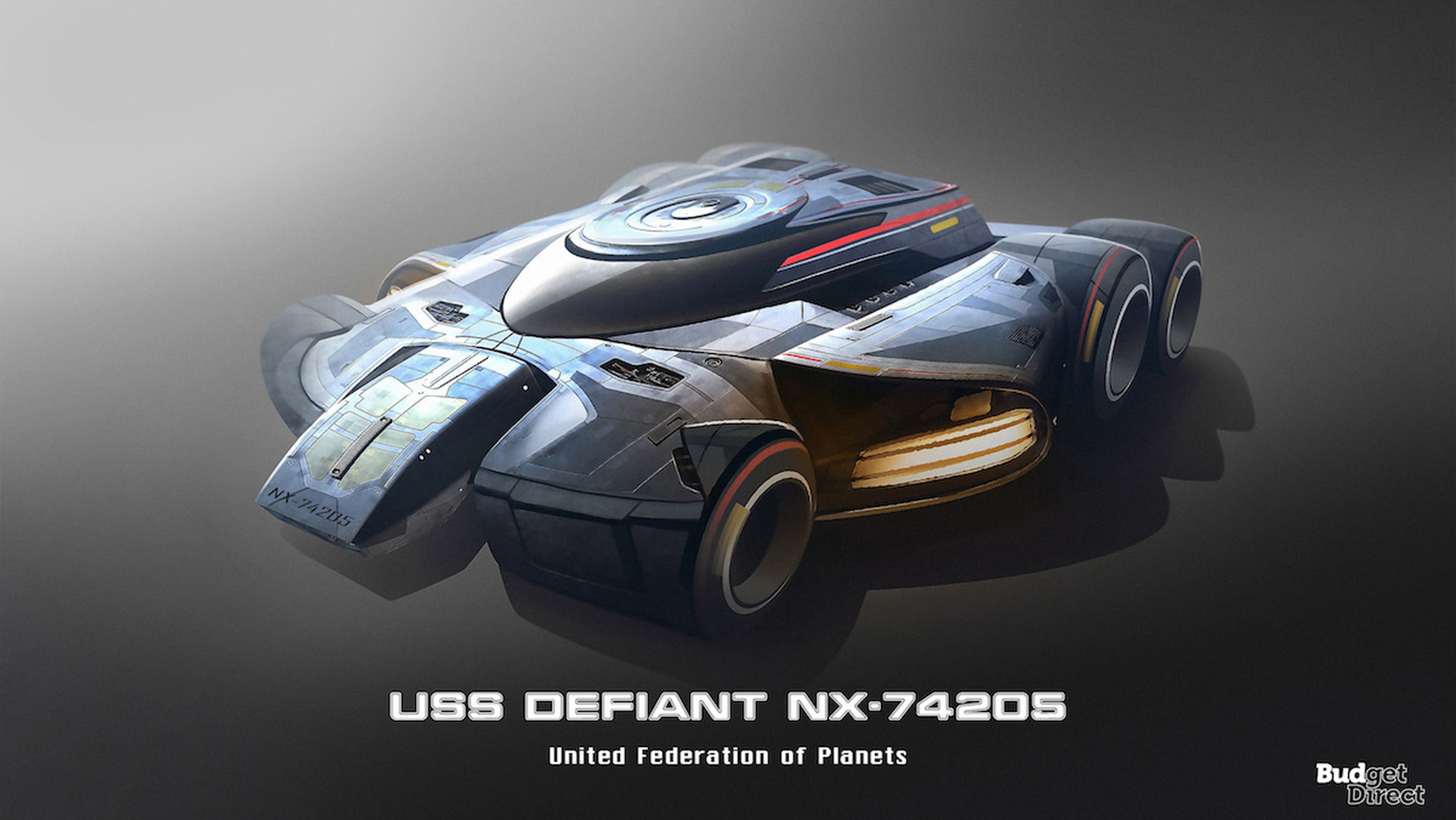 Coches de las naves de Star Trek: USS Defiant NX-74205